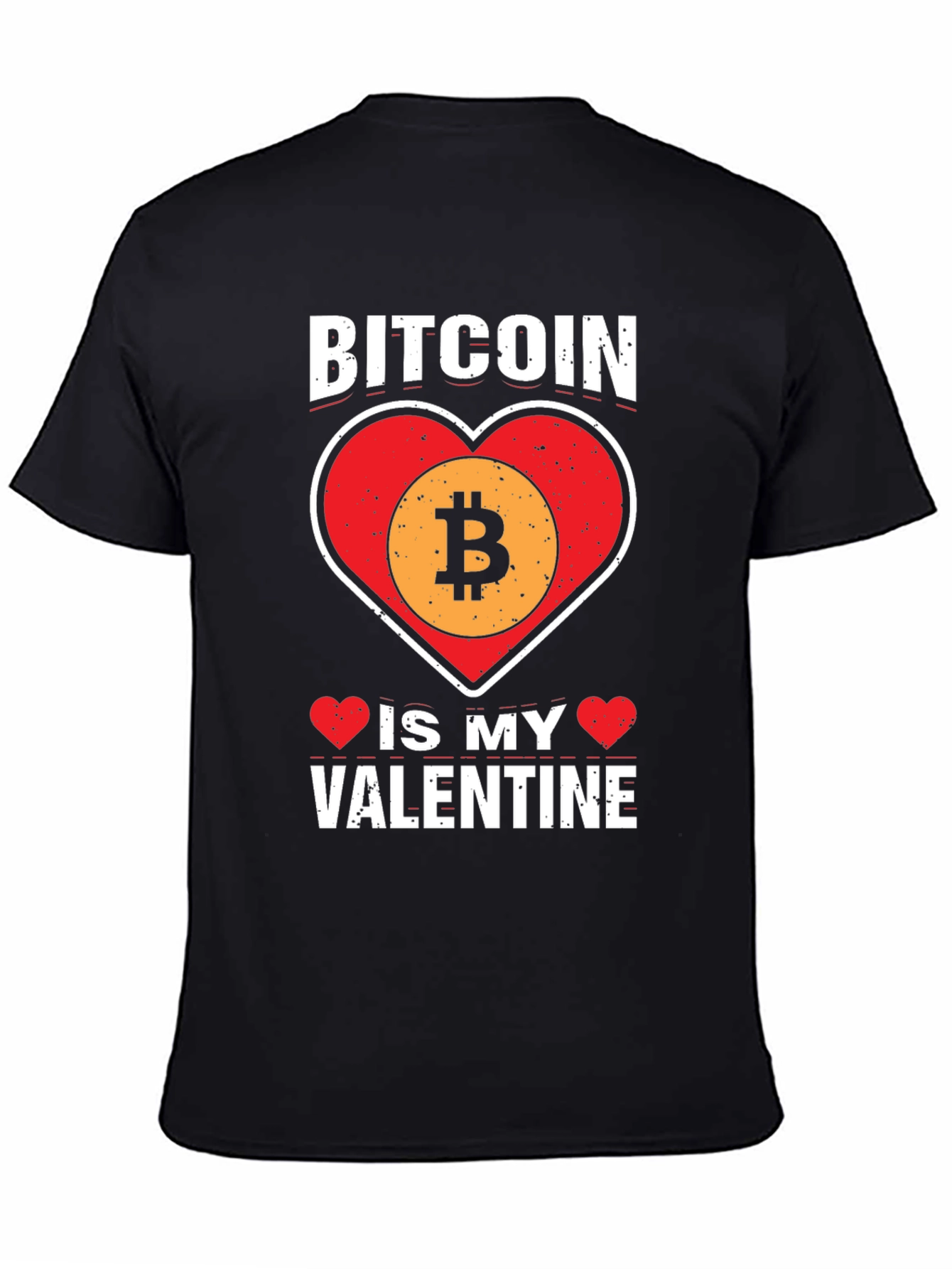 Camiseta Bitcoin Mi San Valentín - Diseño Crypto