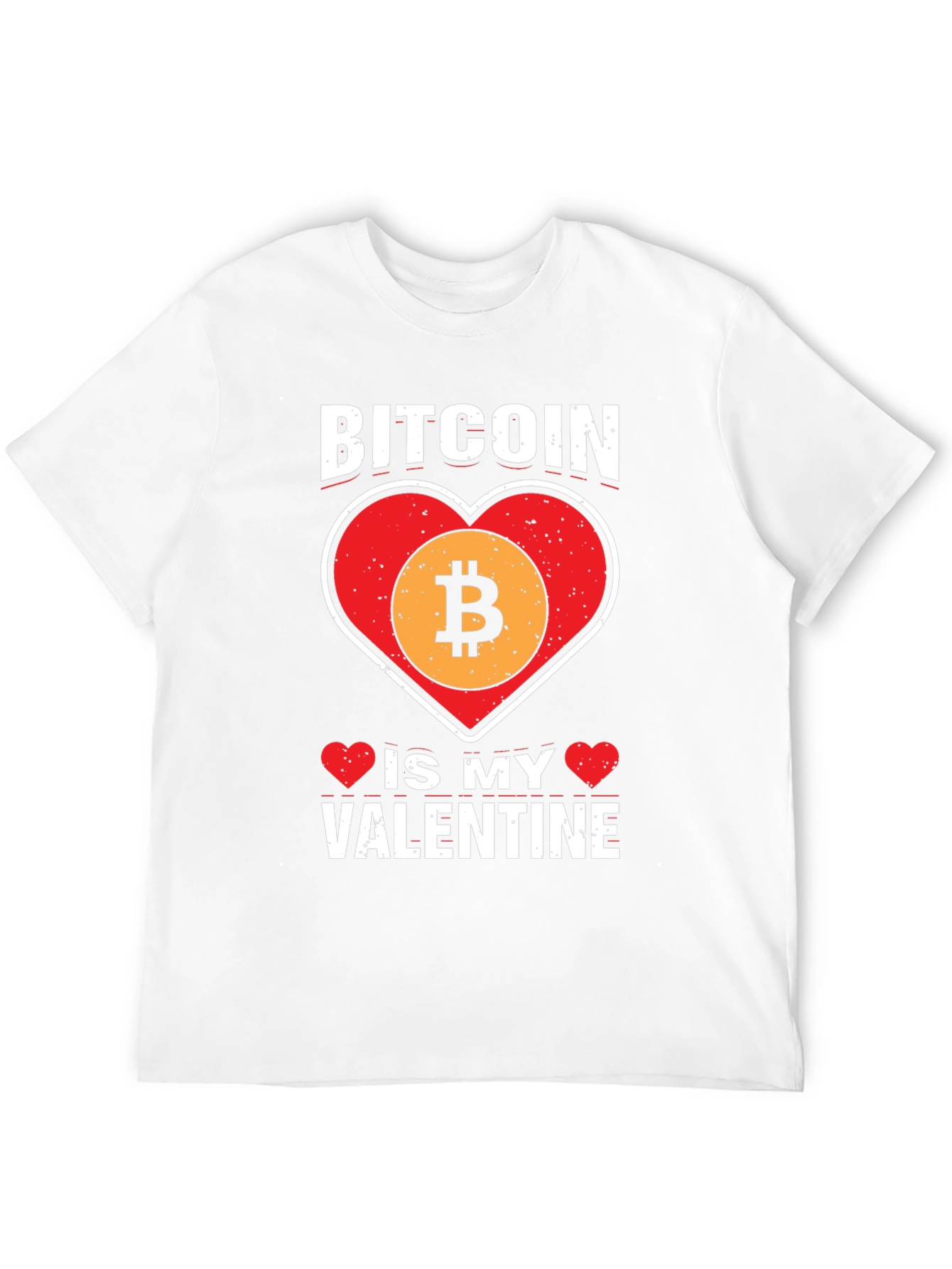Camiseta Bitcoin Mi San Valentín - Diseño Crypto