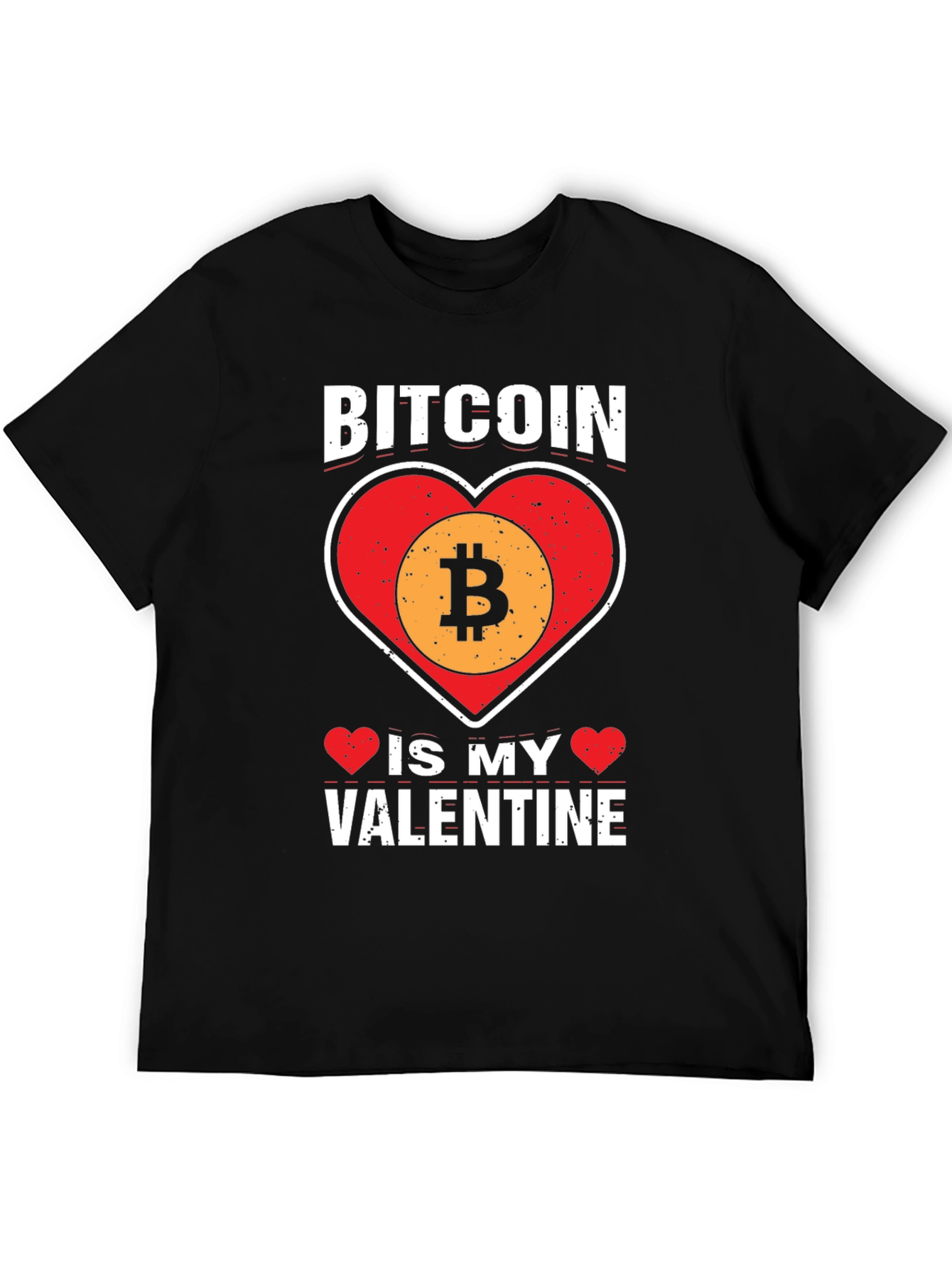 Camiseta Bitcoin Mi San Valentín - Diseño Crypto
