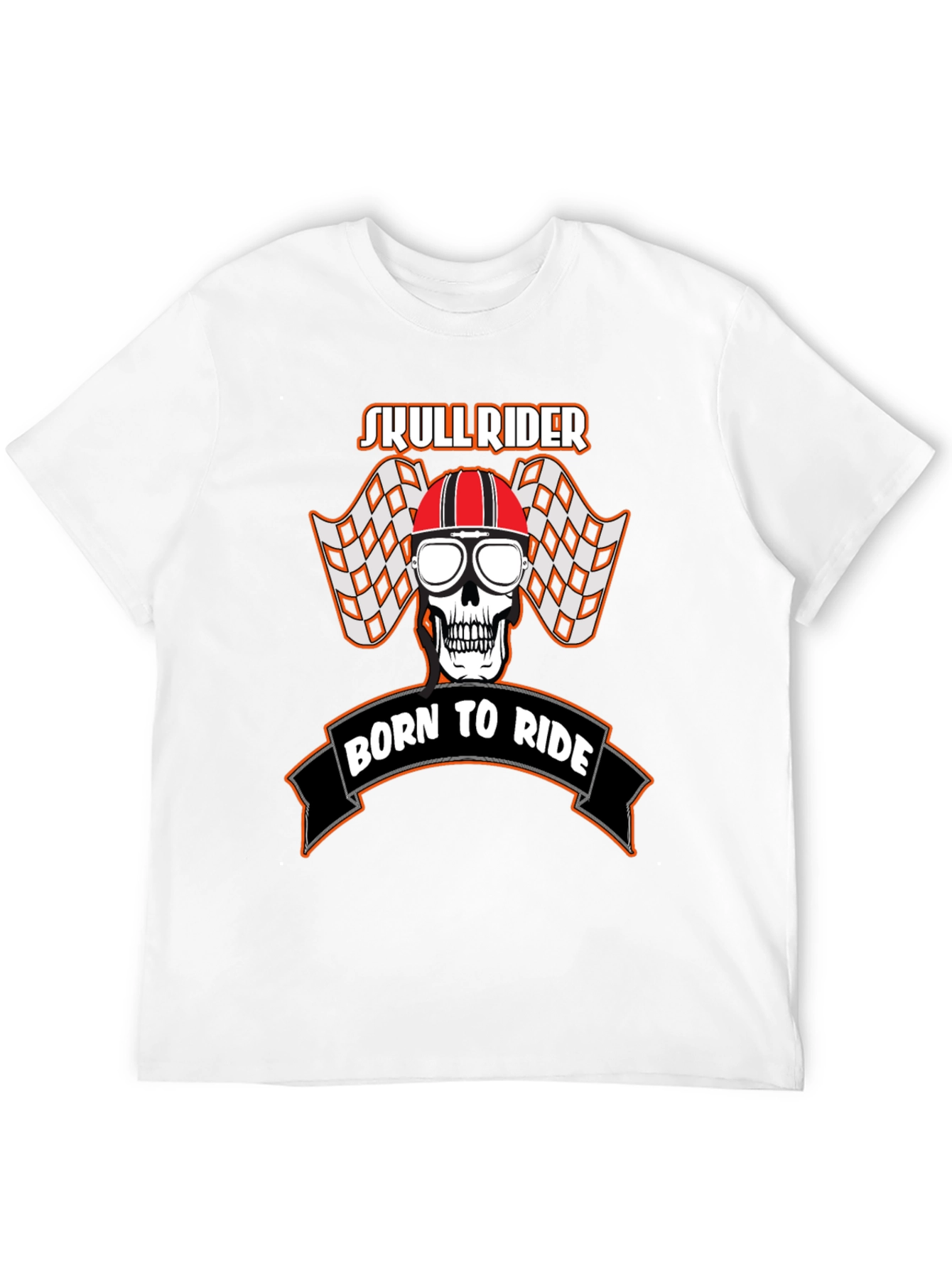 Camiseta Skull Rider: Nacido para Rodar