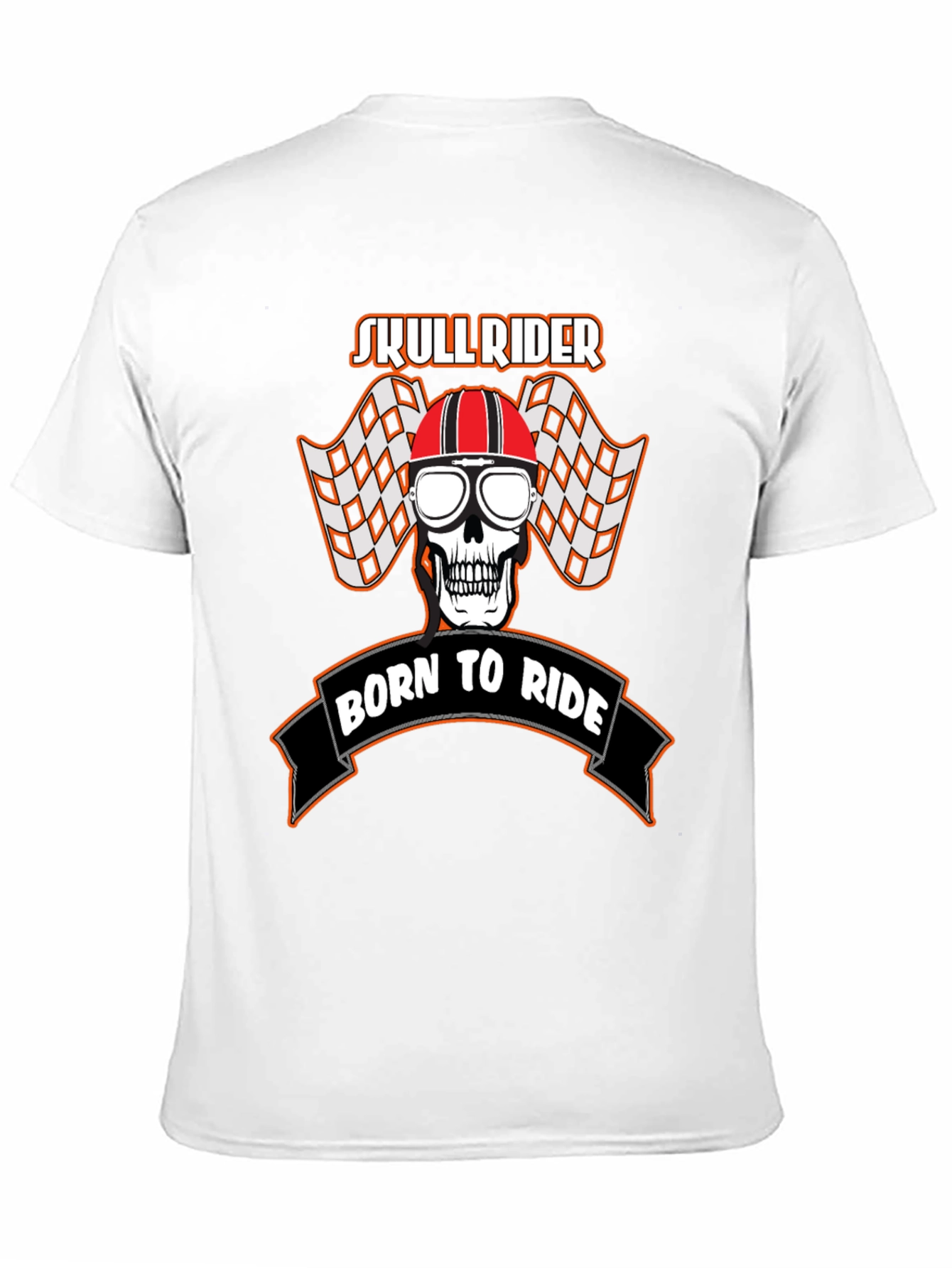 Camiseta Skull Rider: Nacido para Rodar