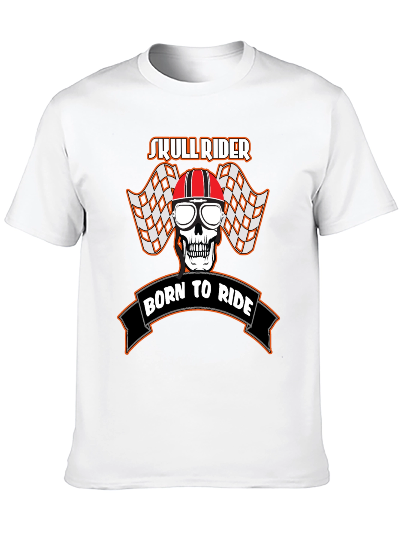 Camiseta Skull Rider: Nacido para Rodar
