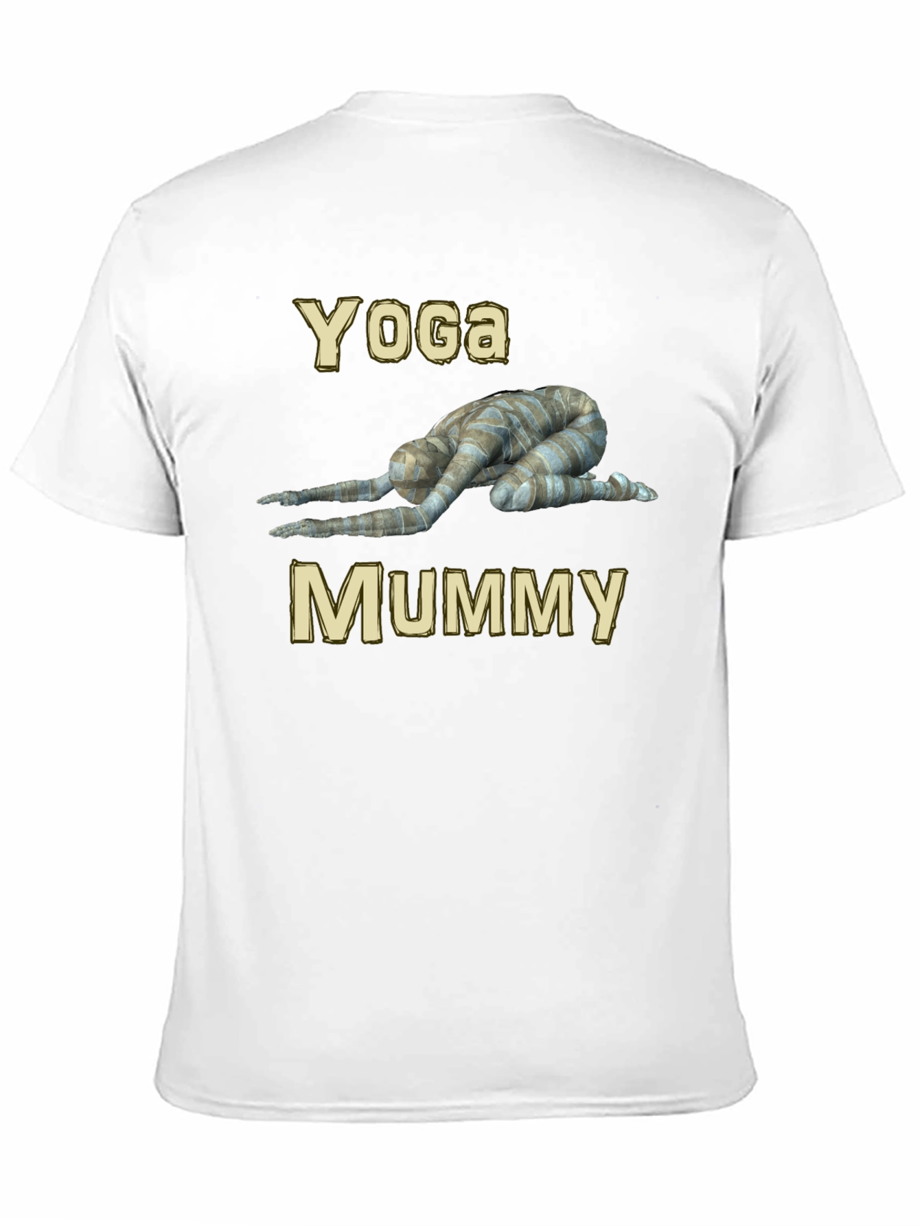 Camiseta Yoga Mummy Negra
