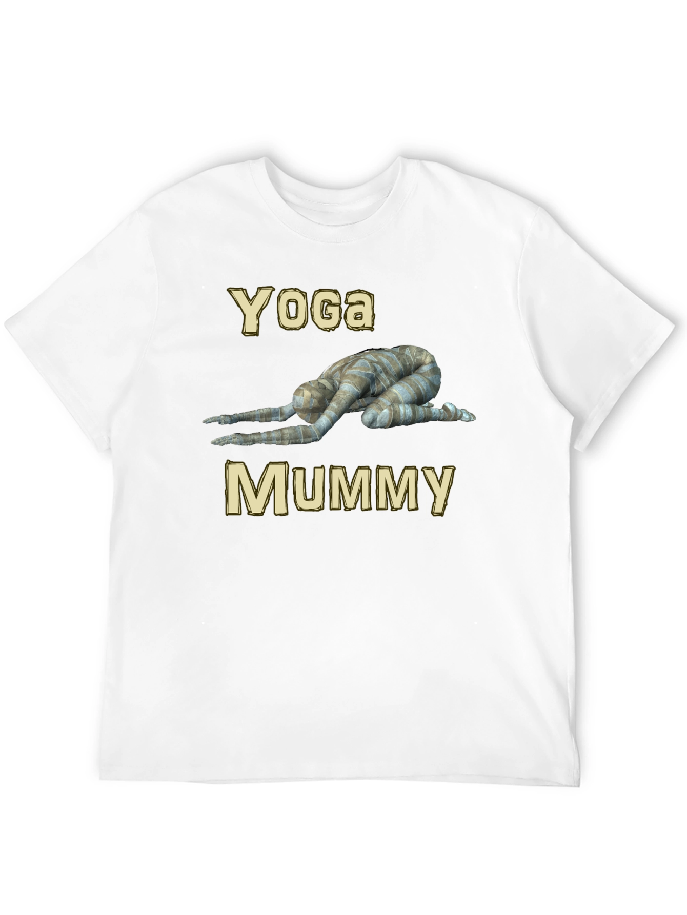 Camiseta Yoga Mummy Negra