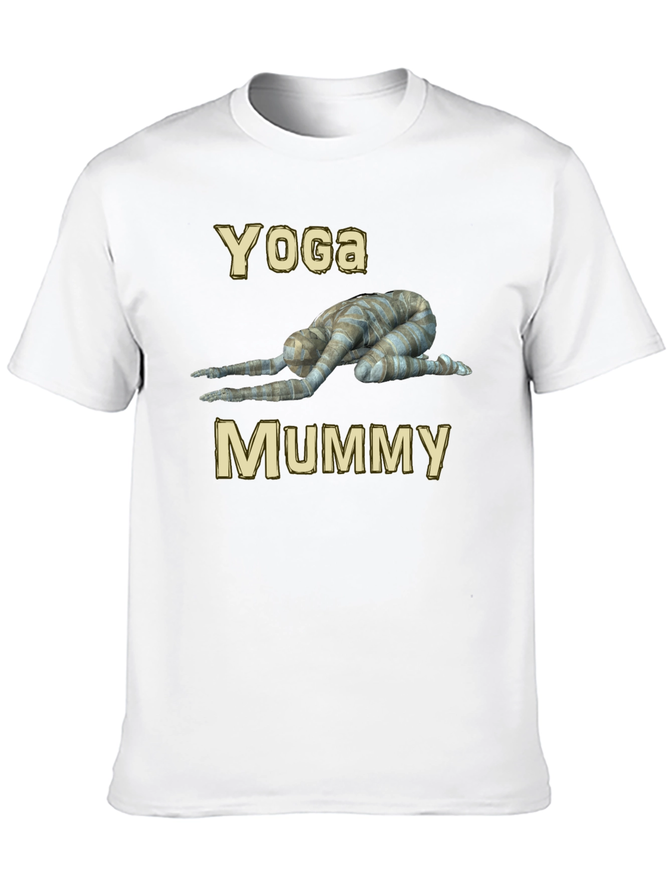 Camiseta Yoga Mummy Negra