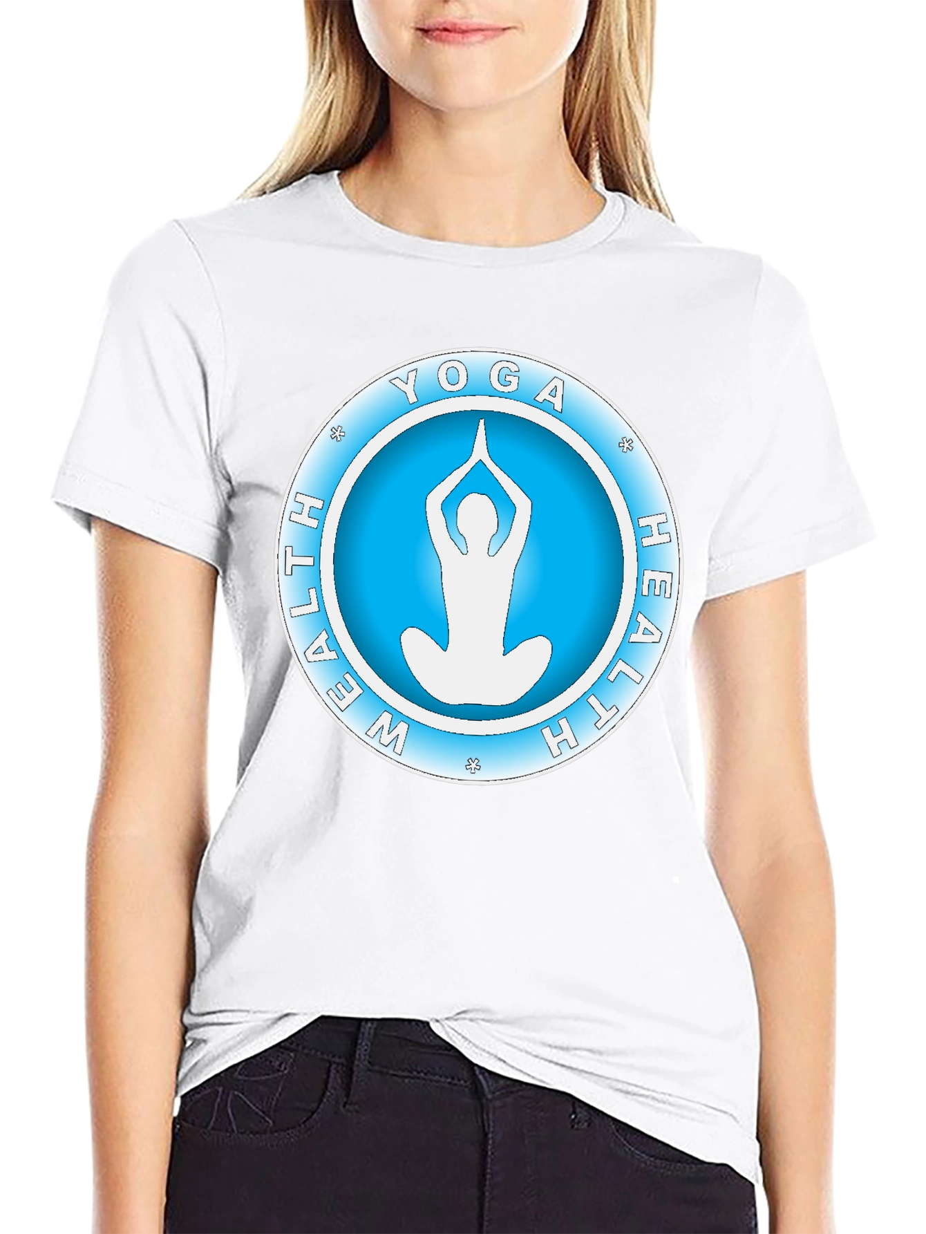 Camiseta Yoga Salud Bienestar - Diseño Exclusivo
