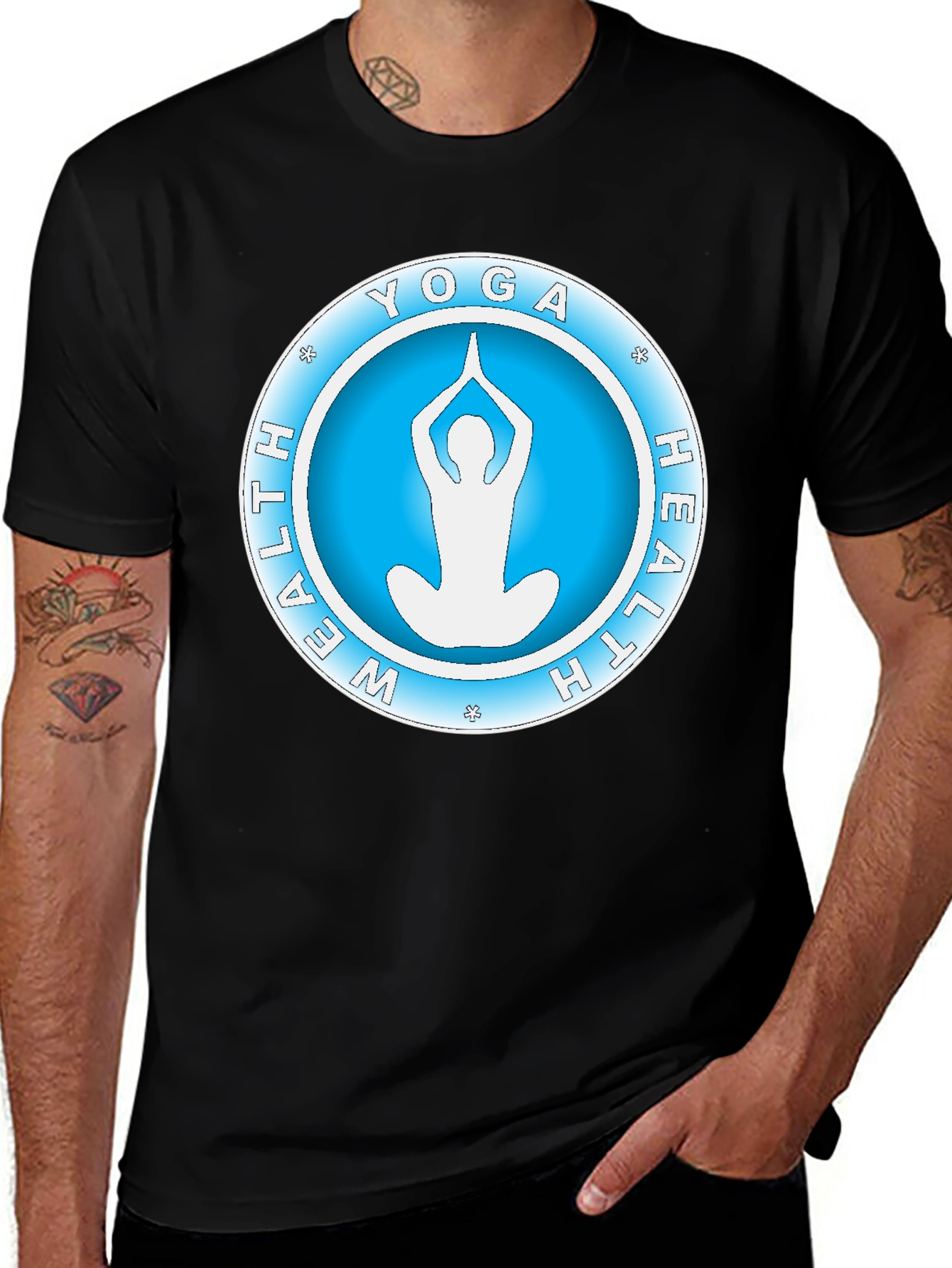 Camiseta Yoga Salud Bienestar - Diseño Exclusivo