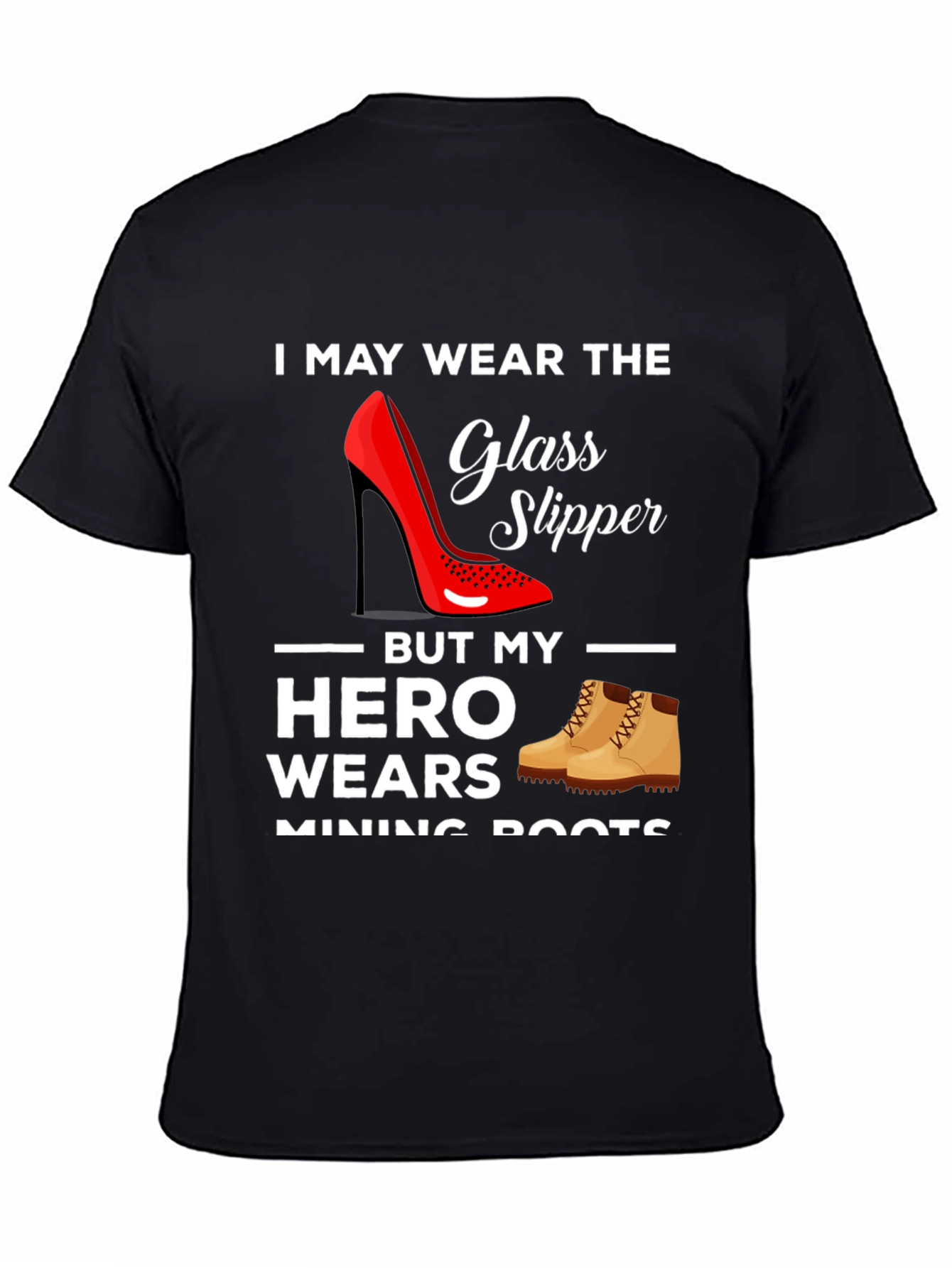 Camiseta Glass Slipper Hero Minero