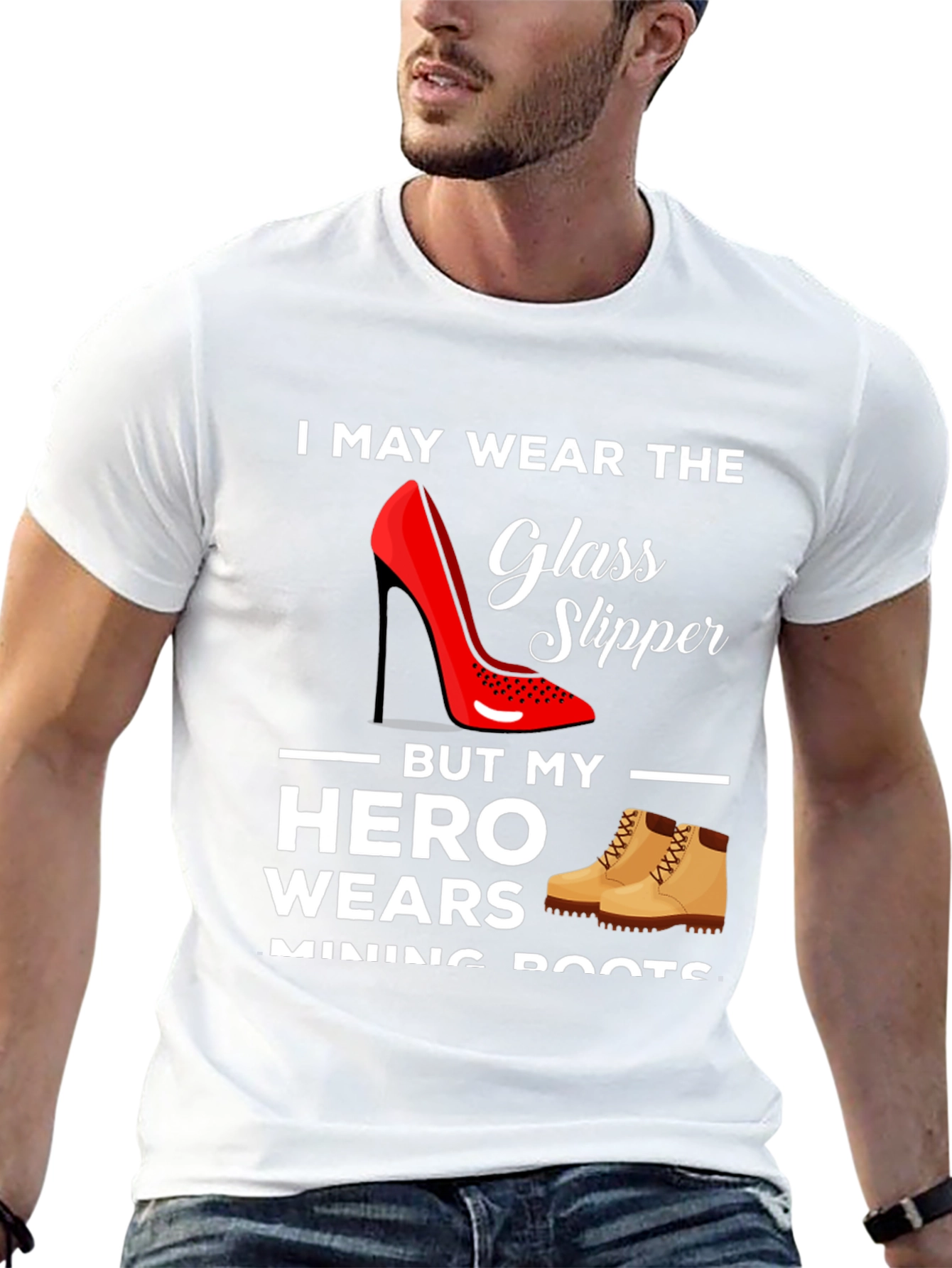 Camiseta Glass Slipper Hero Minero