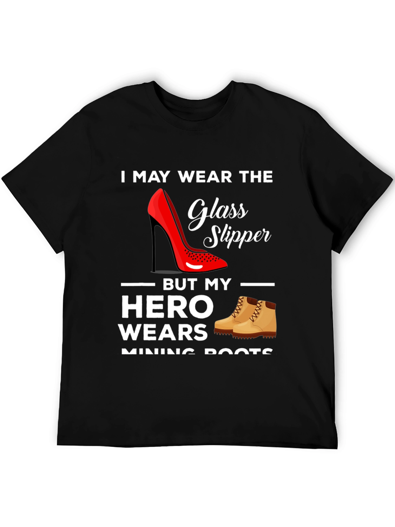 Camiseta Glass Slipper Hero Minero