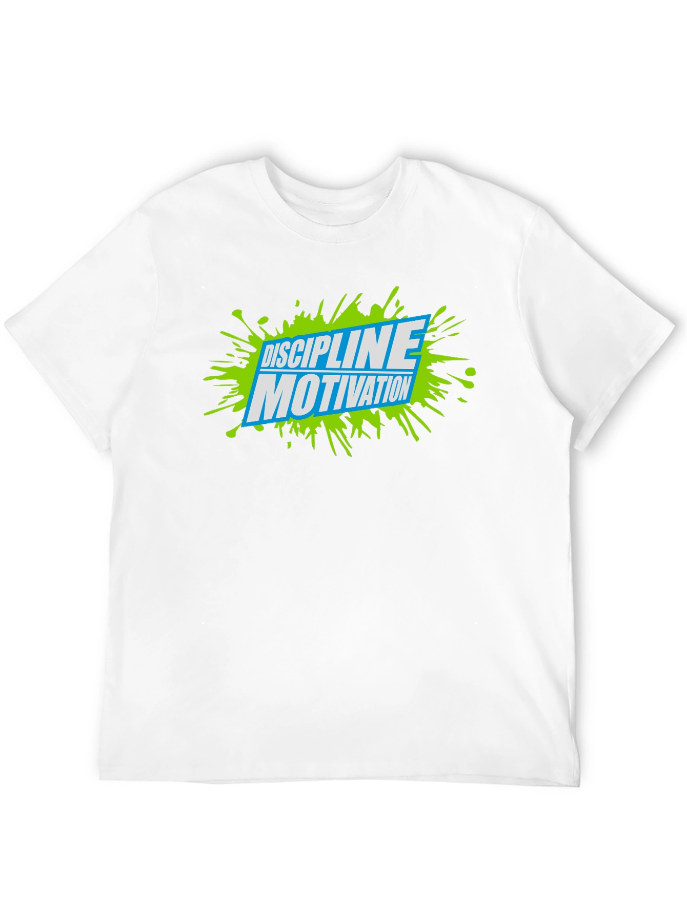 Camiseta Negra: Disciplina y Motivación