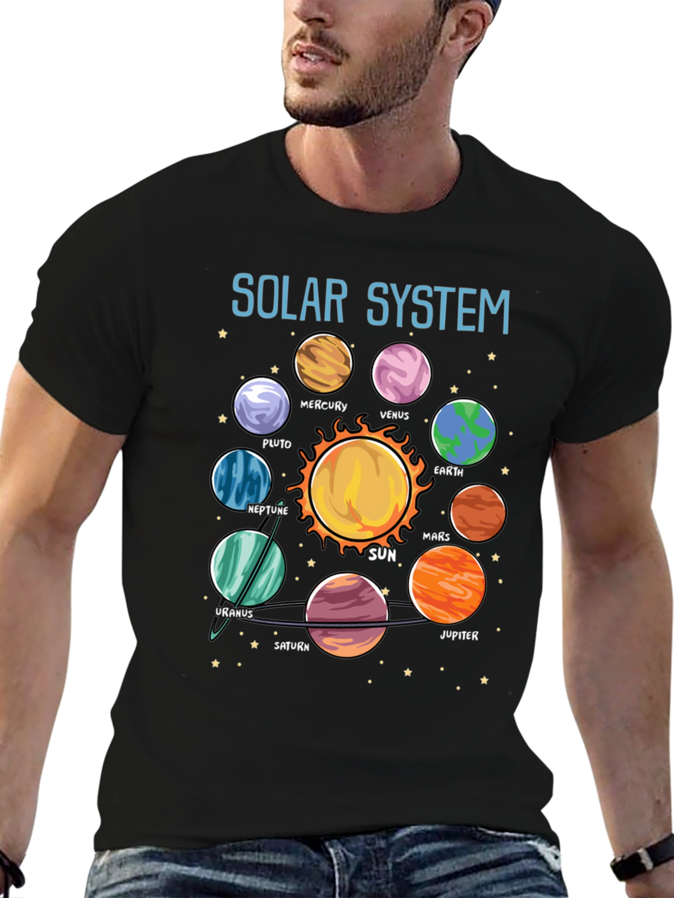 Camiseta Sistema Solar