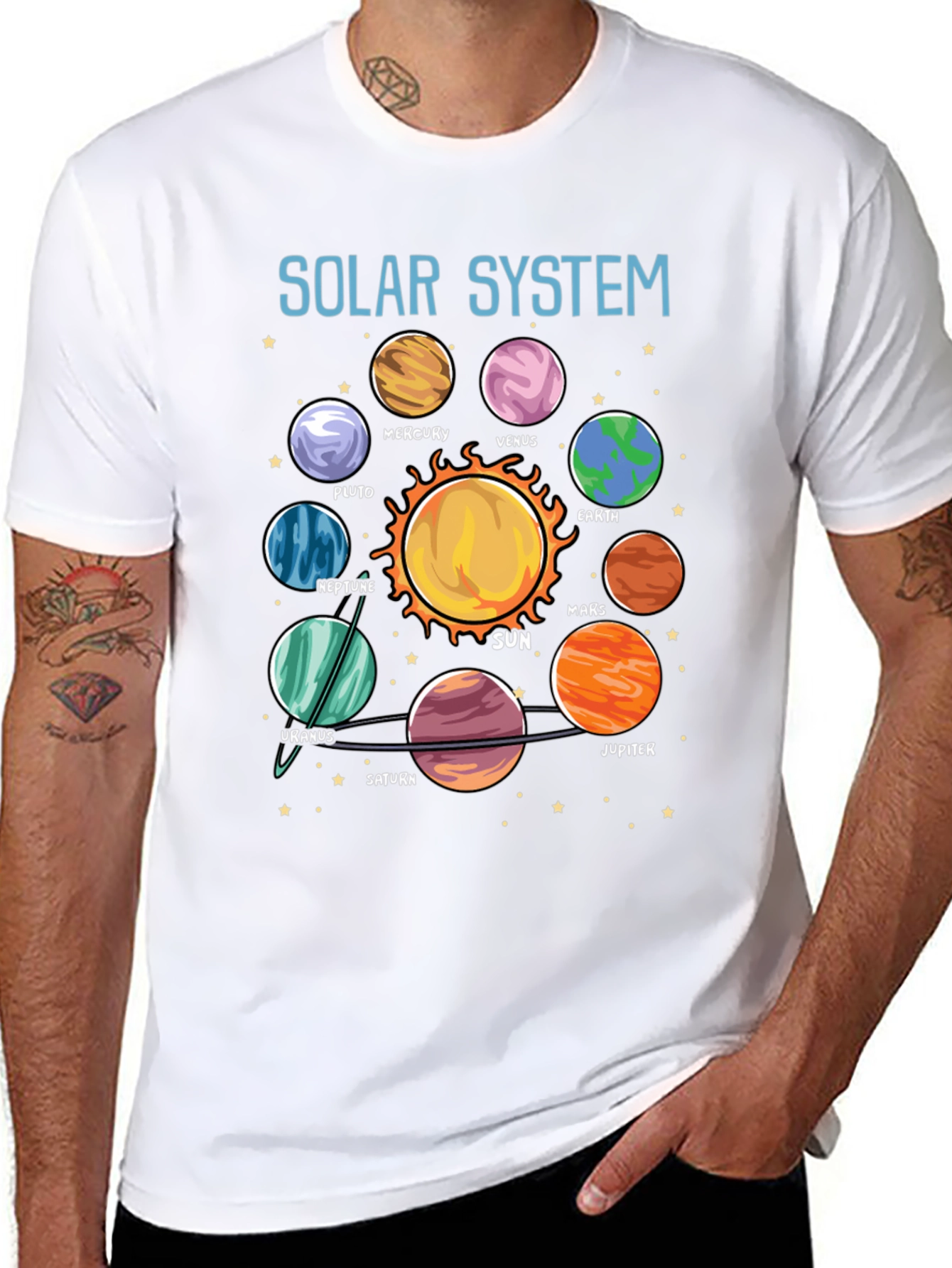 Camiseta Sistema Solar