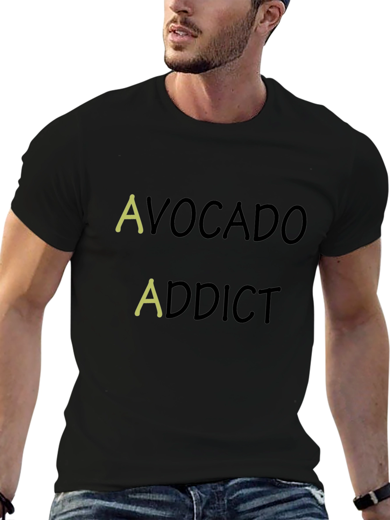 Camiseta Negra Avocado Addict