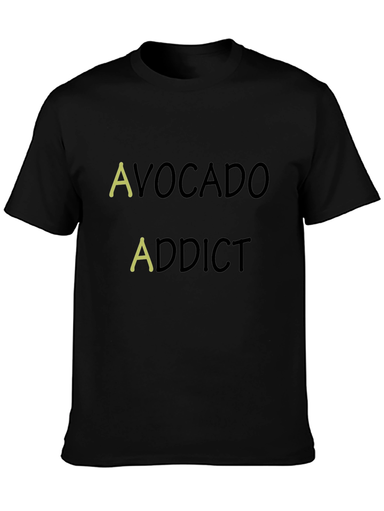 Camiseta Negra Avocado Addict