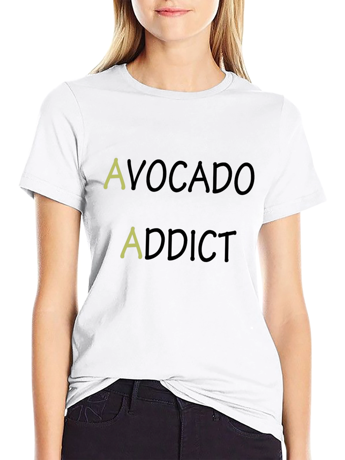 Camiseta Negra Avocado Addict