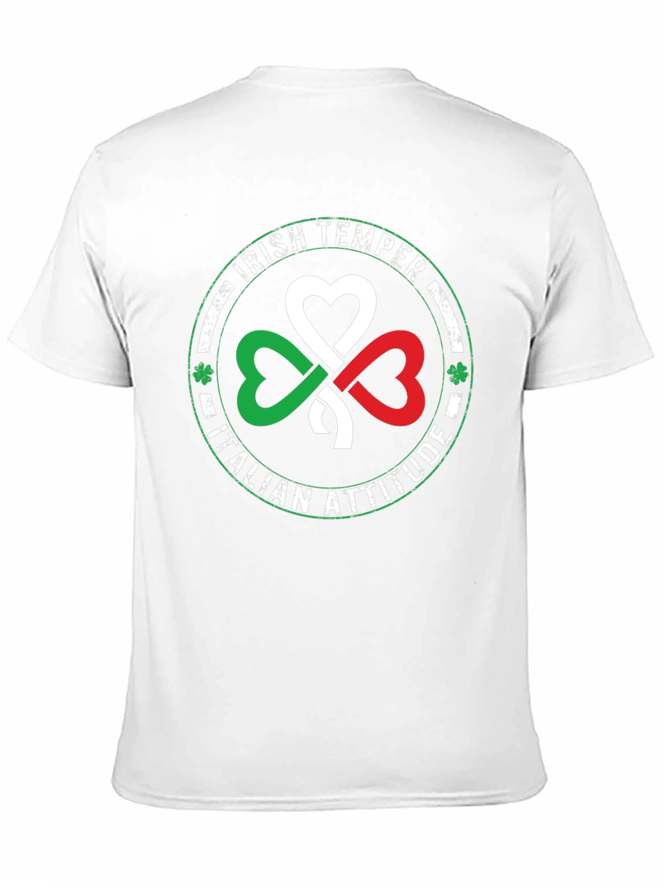 Camiseta Temperamento Irlandés Actitud Italiana