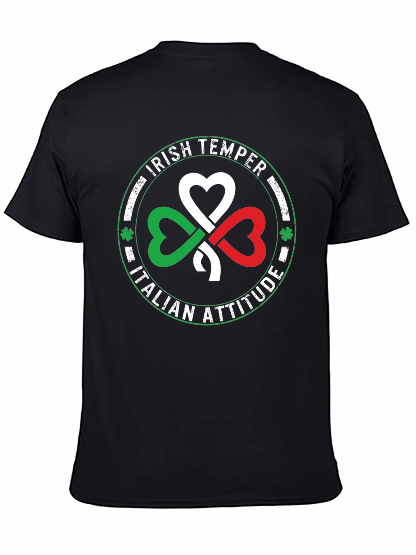 Camiseta Temperamento Irlandés Actitud Italiana