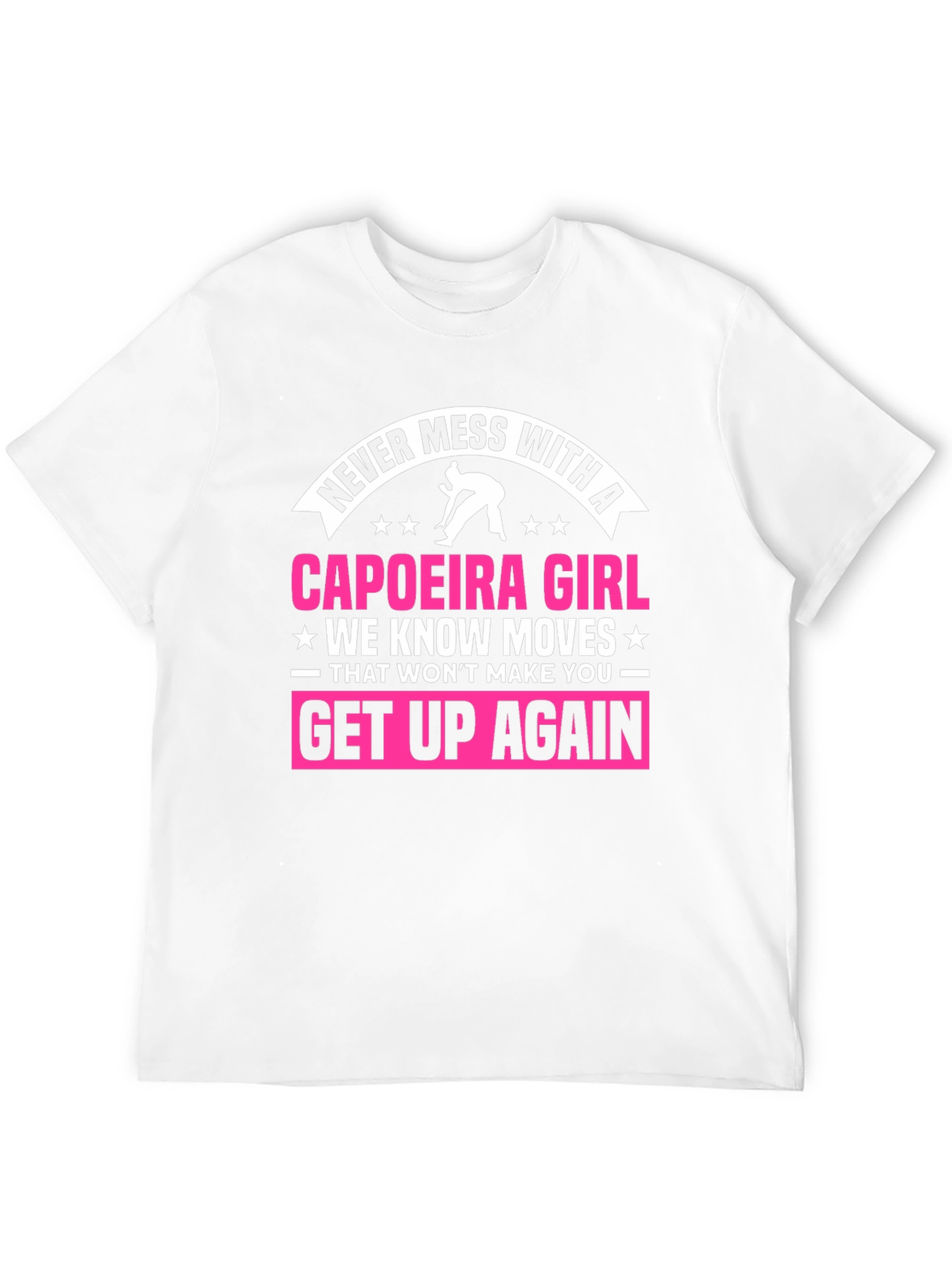 Camiseta Negra Capoeira Girl