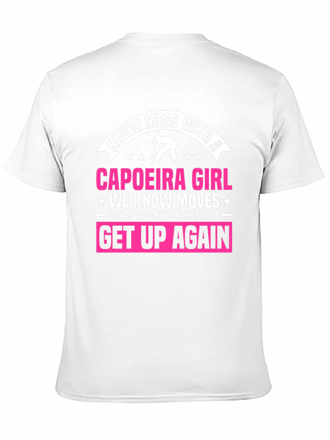 Camiseta Negra Capoeira Girl