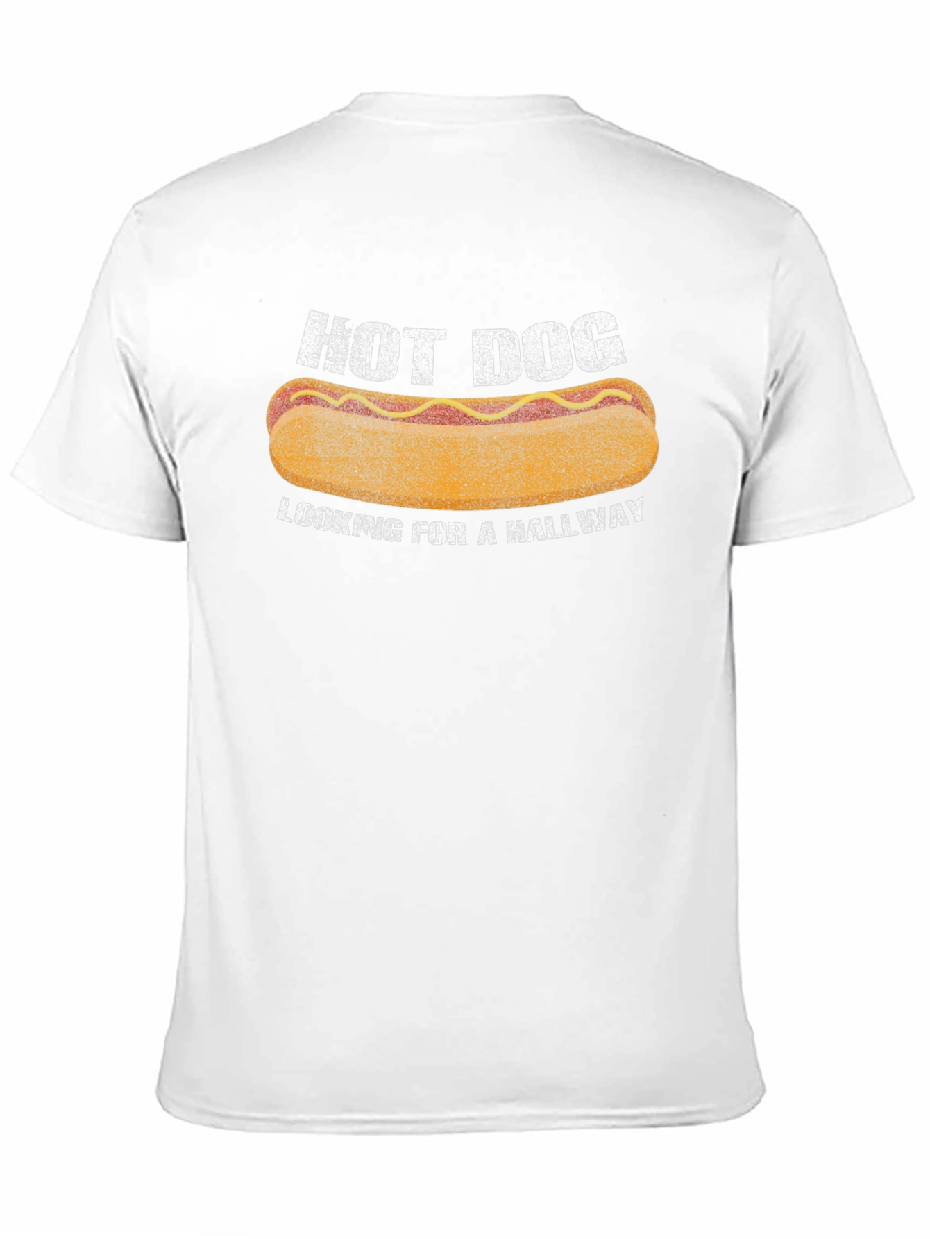 Camiseta Hot Dog Hallway - Humor Casual