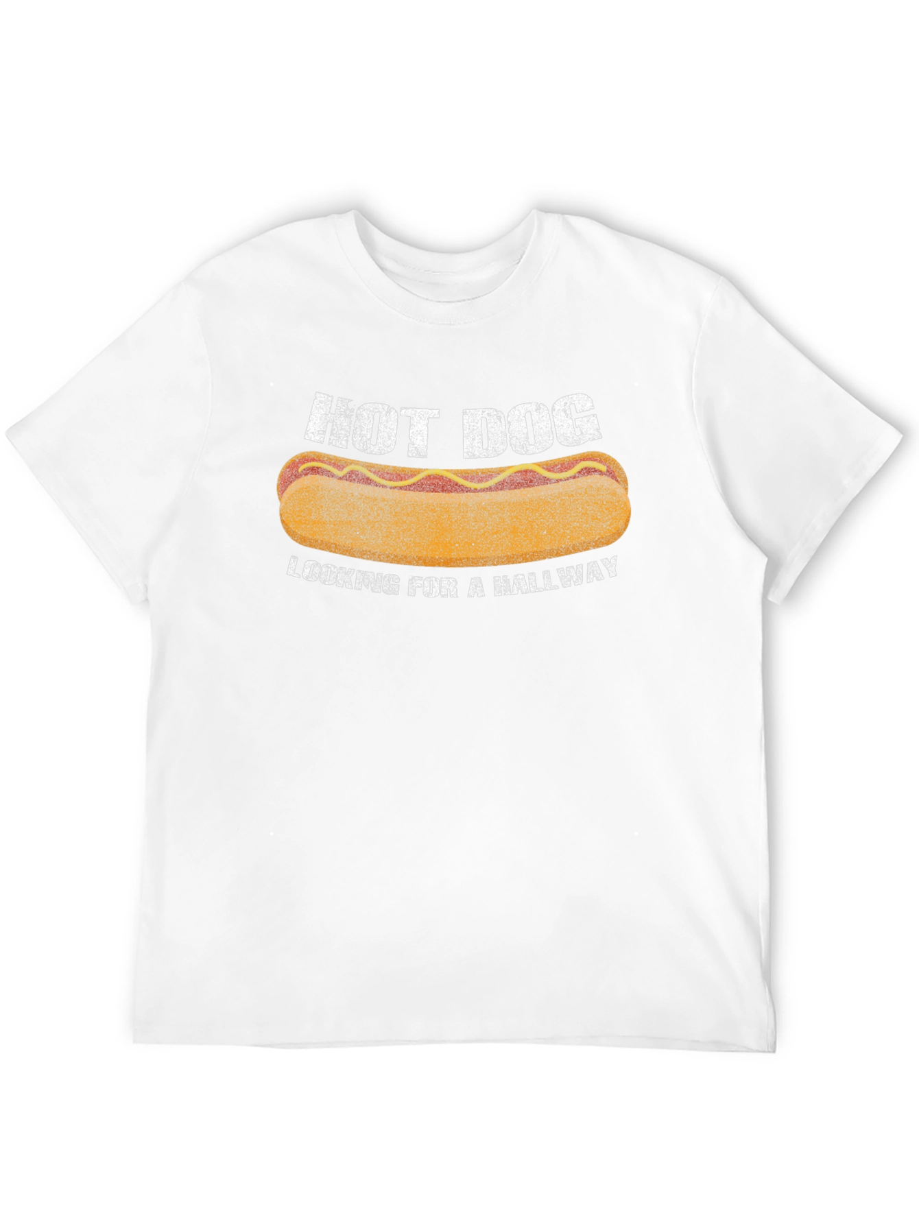 Camiseta Hot Dog Hallway - Humor Casual