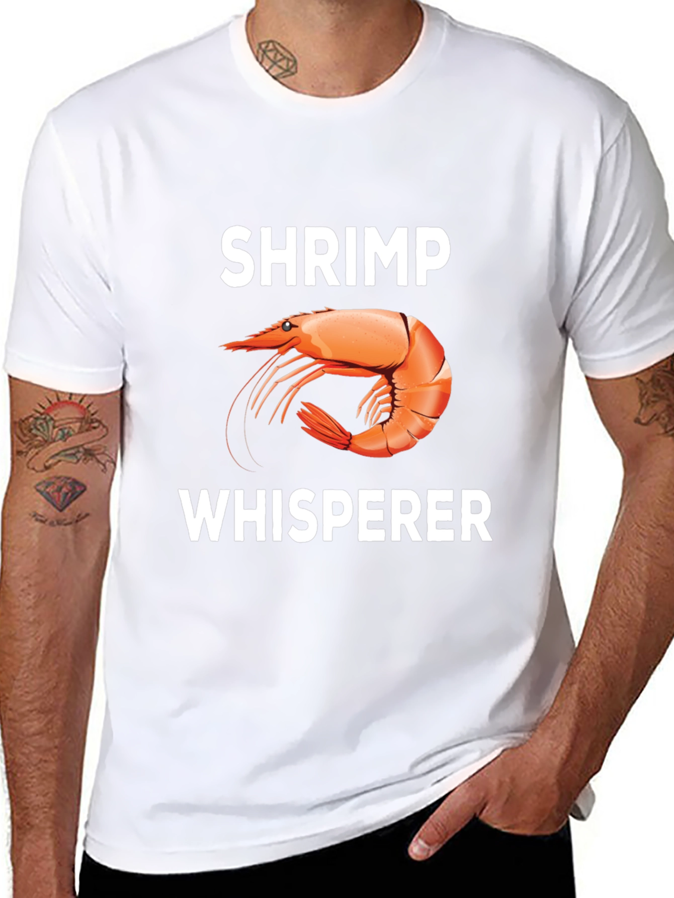 Camiseta Hombre Shrimp Whisperer