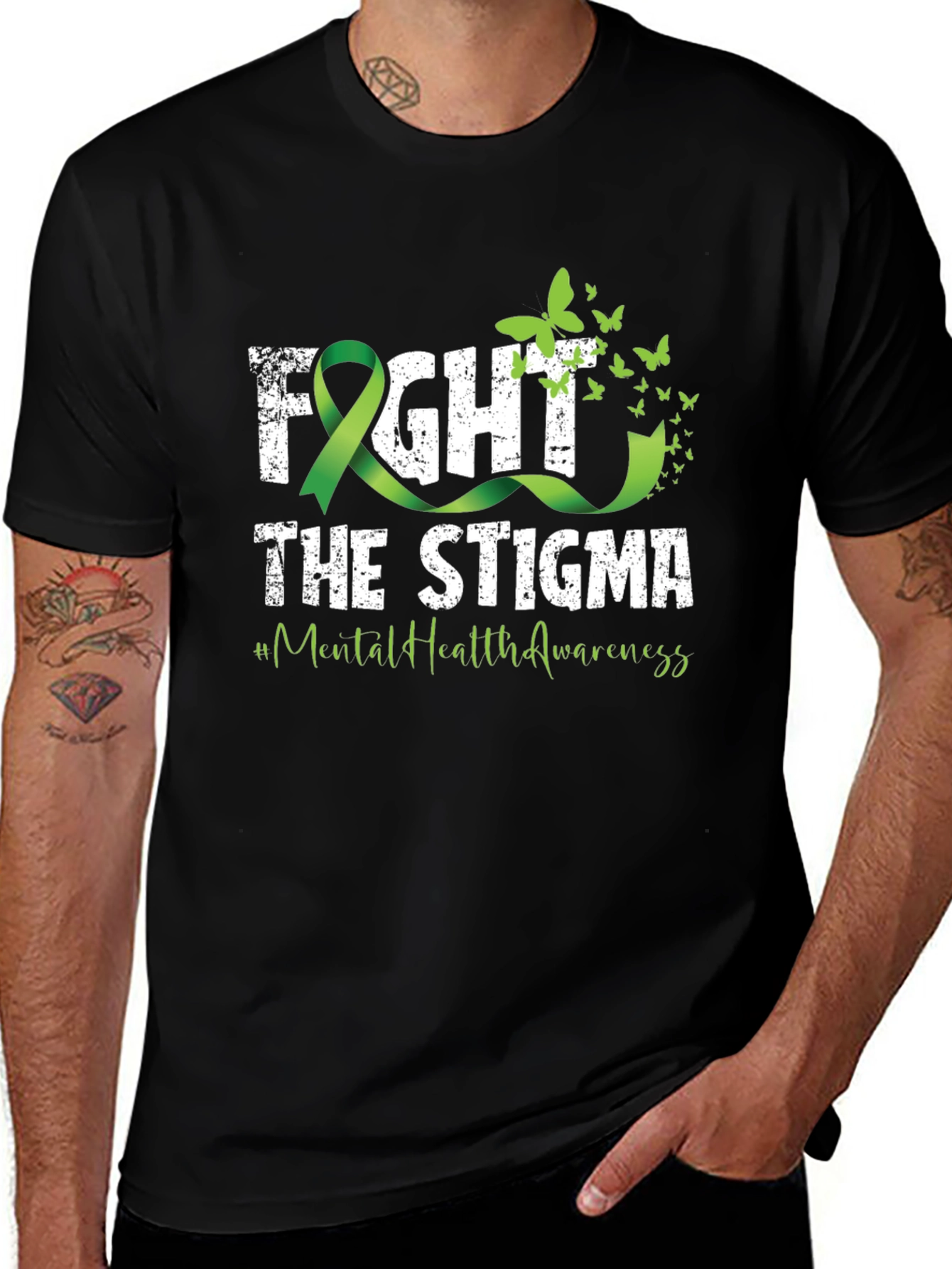 Camiseta Lucha Contra el Estigma Salud Mental