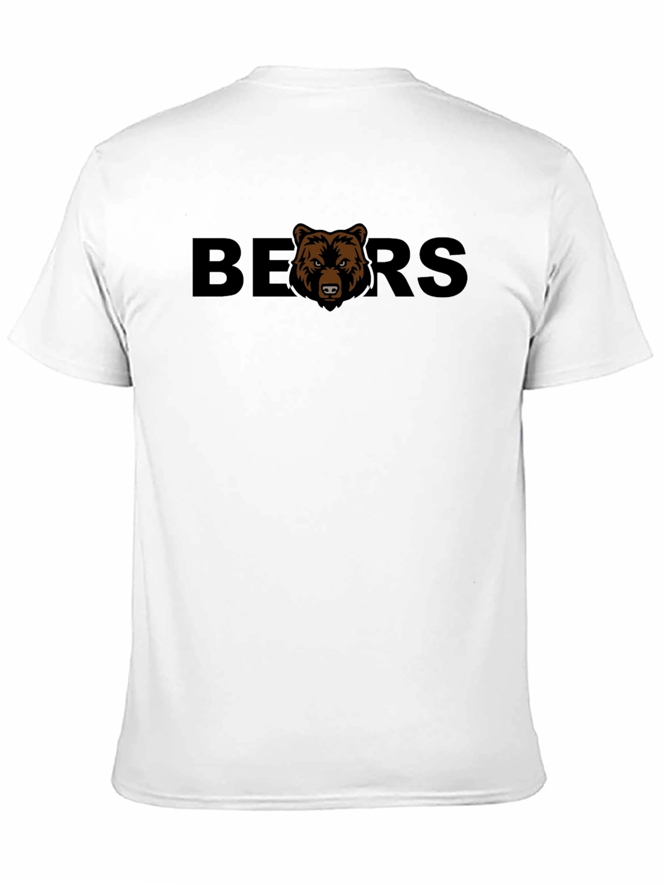 Camiseta Negra Bears para Hombre