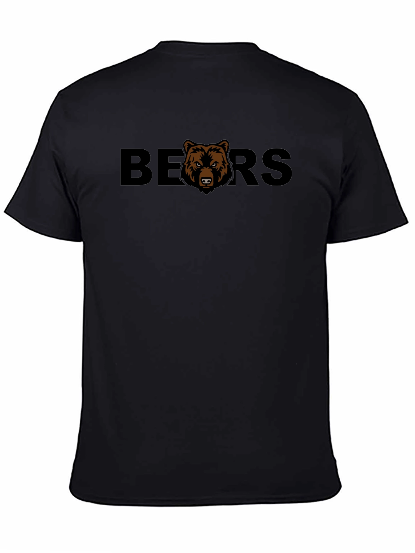 Camiseta Negra Bears para Hombre