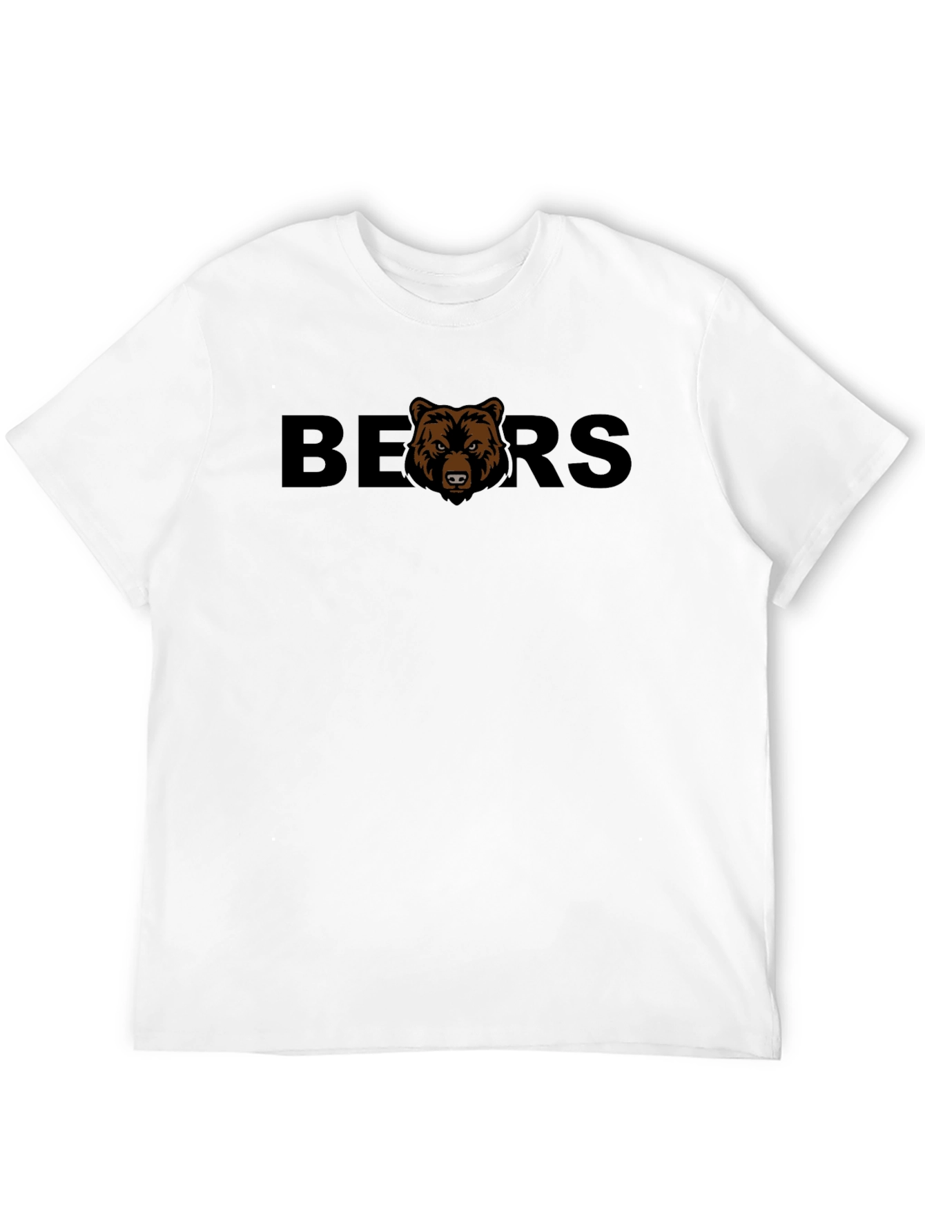 Camiseta Negra Bears para Hombre