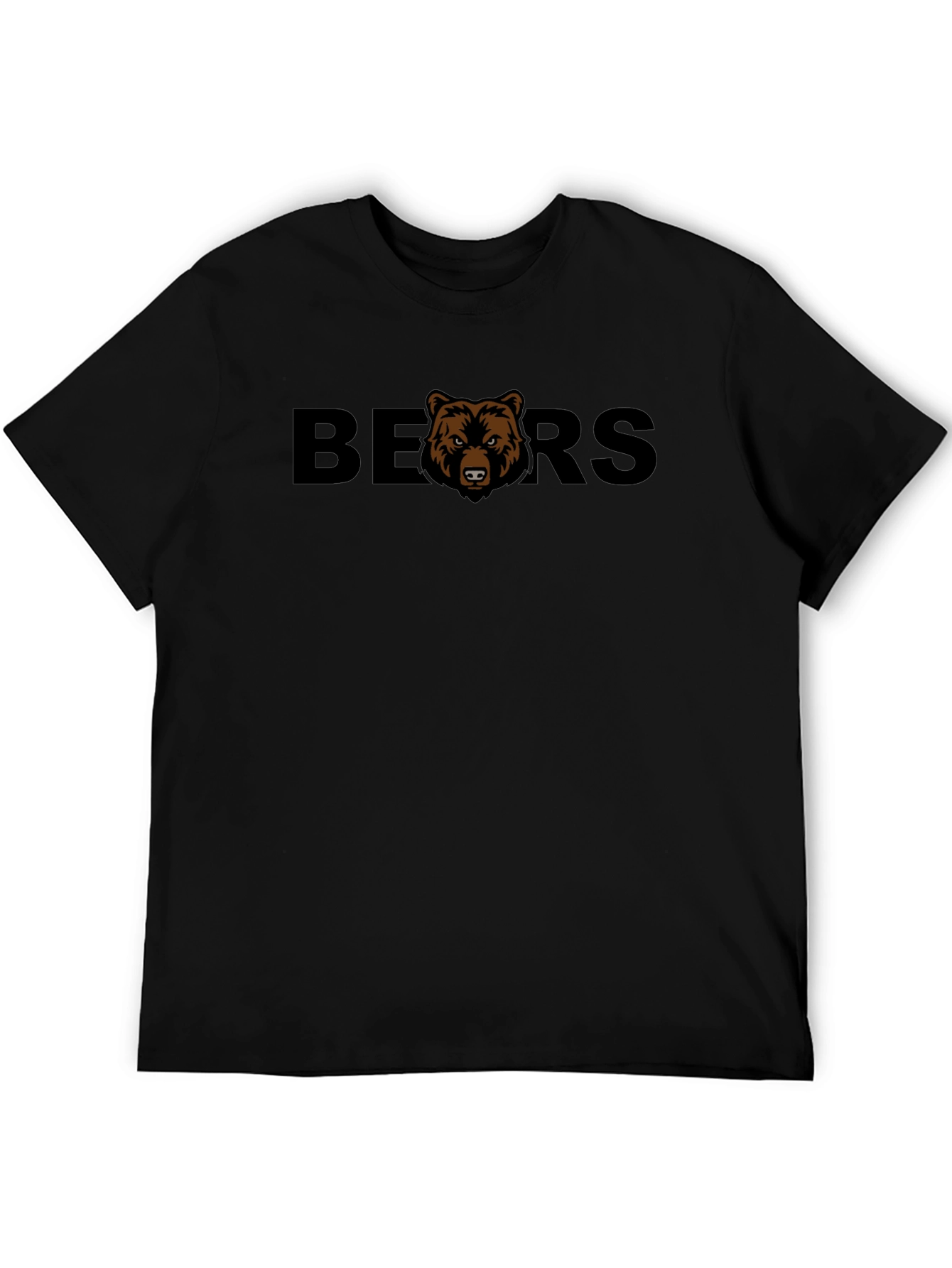 Camiseta Negra Bears para Hombre