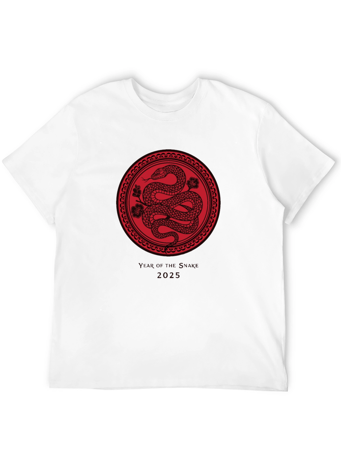 Camiseta Negra Año de la Serpiente 2025