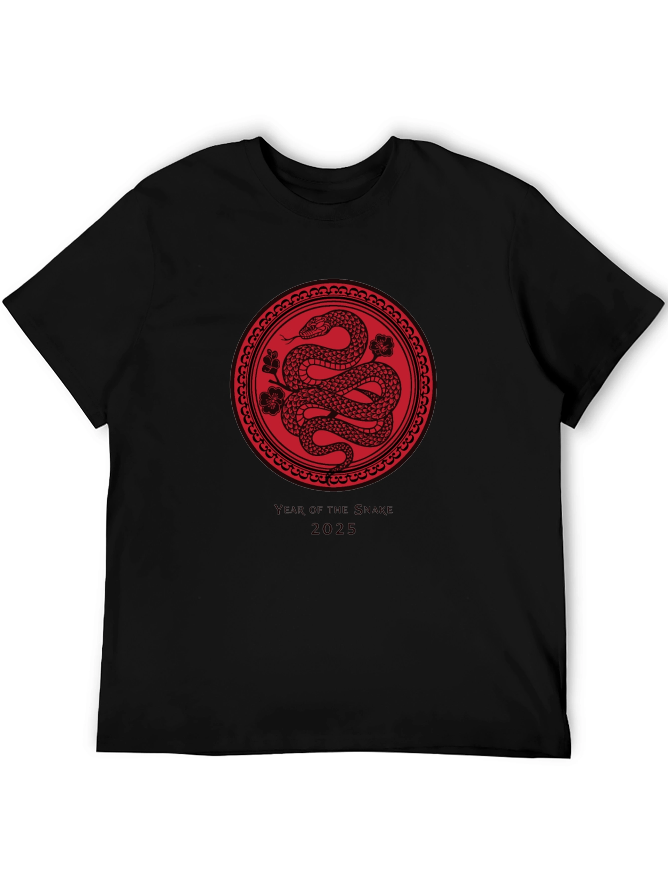 Camiseta Negra Año de la Serpiente 2025
