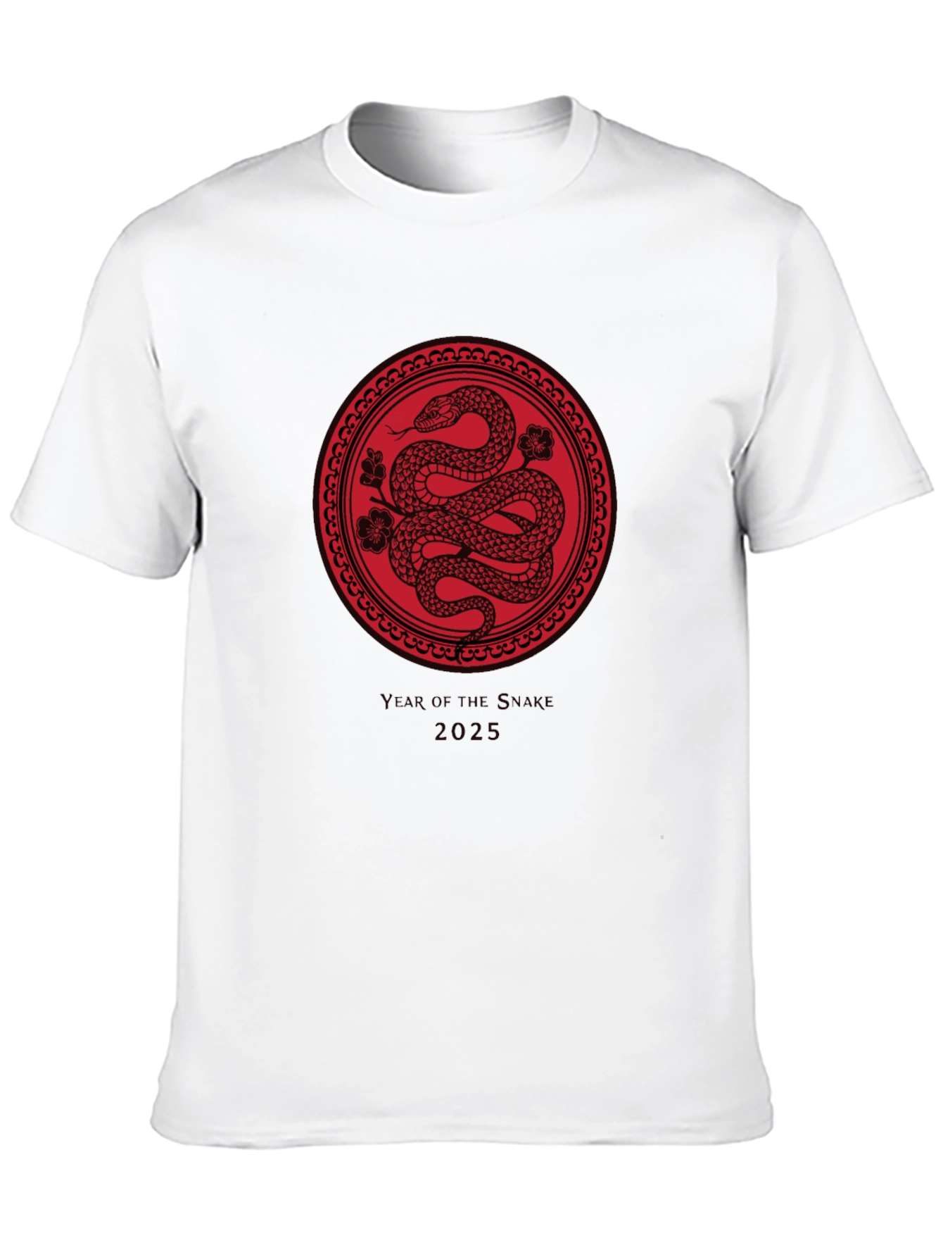 Camiseta Negra Año de la Serpiente 2025