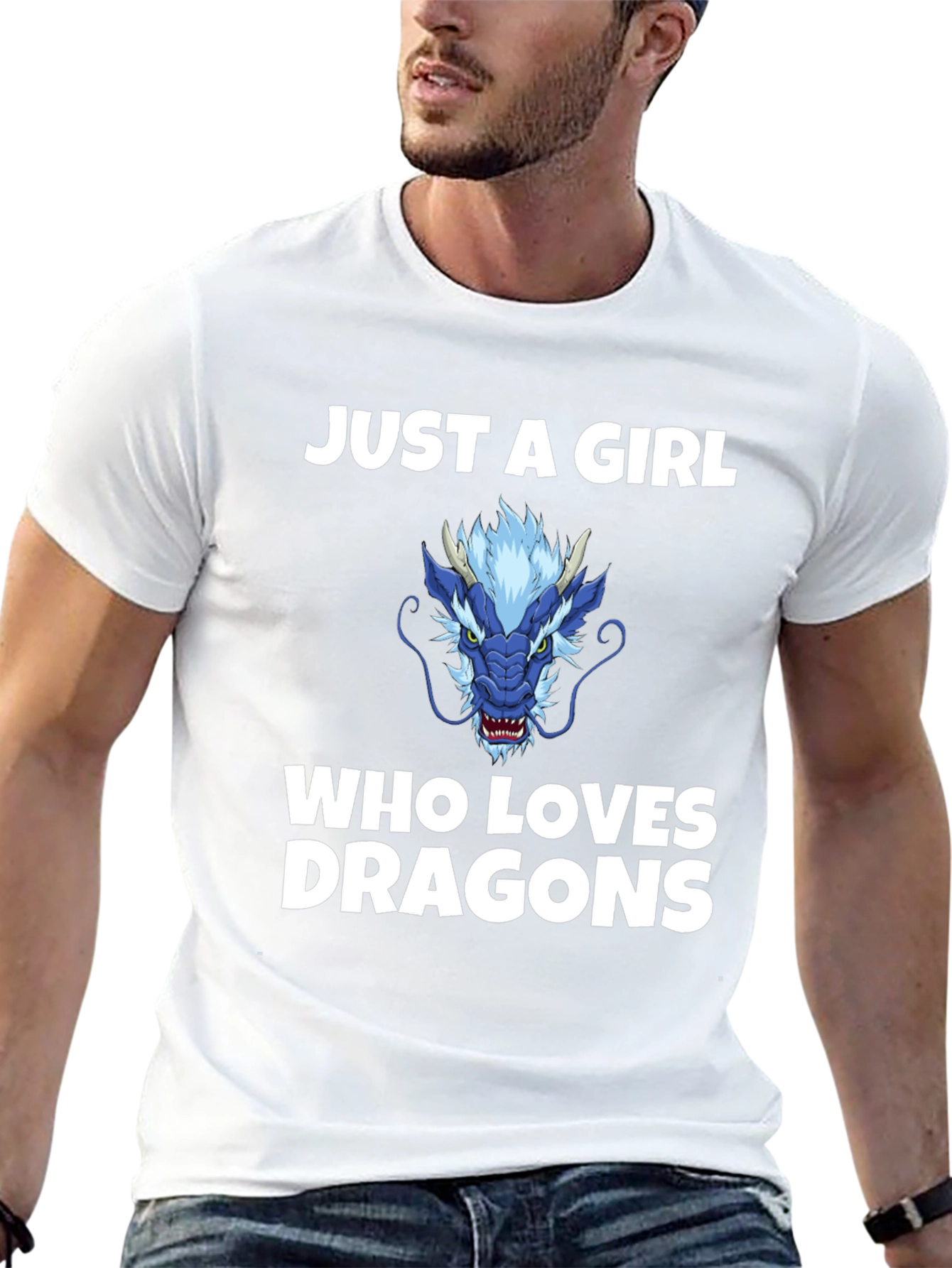 Camiseta Negra Dragones Para Mujer