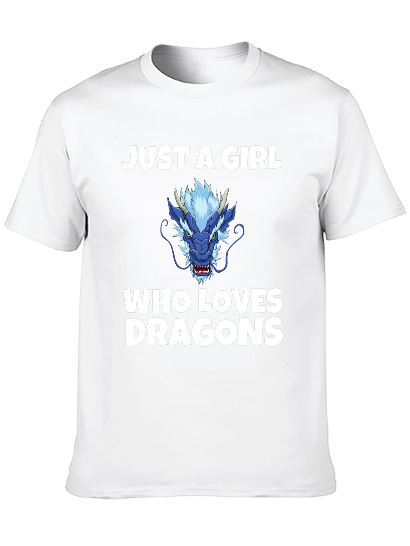 Camiseta Negra Dragones Para Mujer
