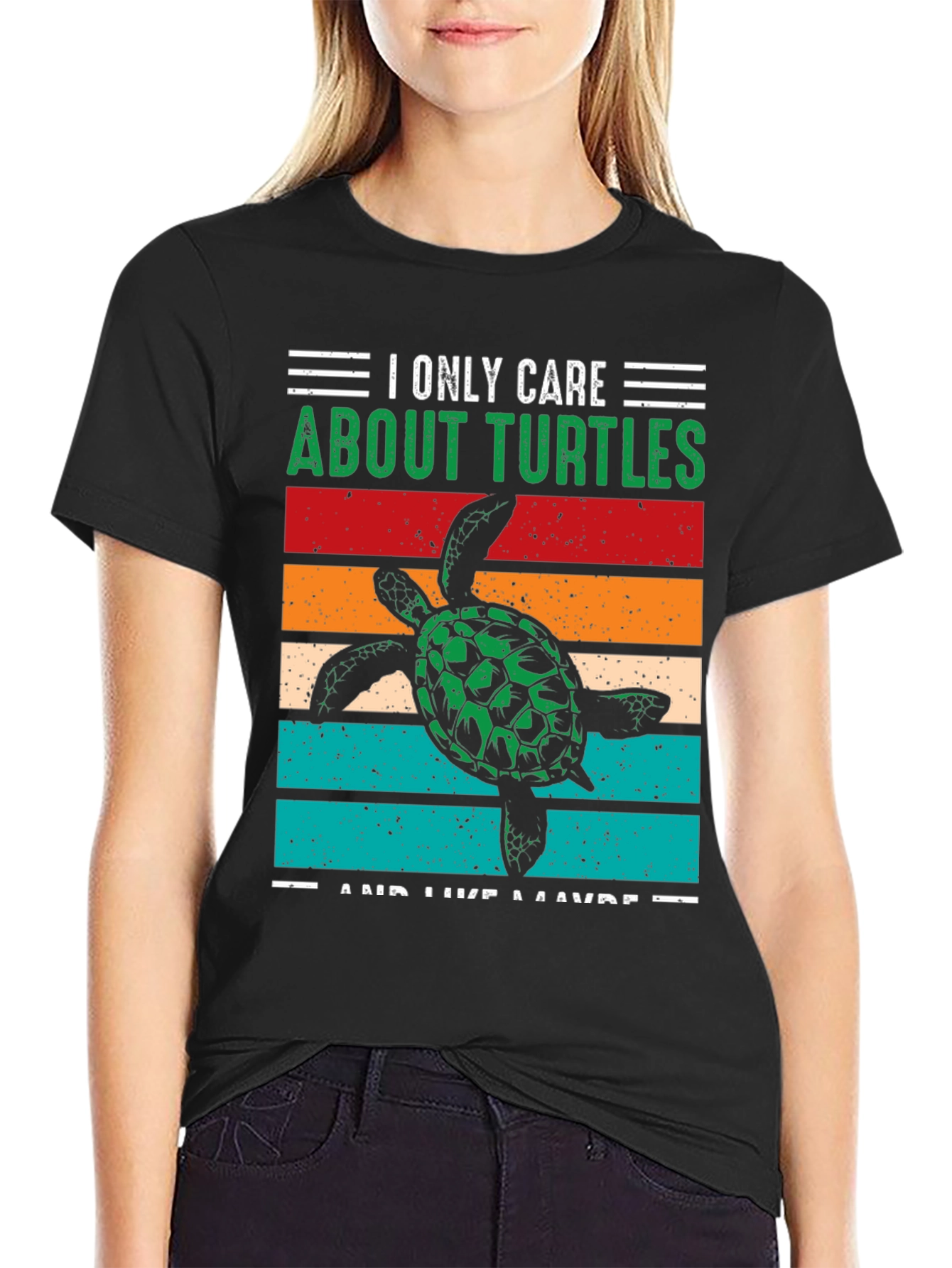 Camiseta Solo me importan las tortugas