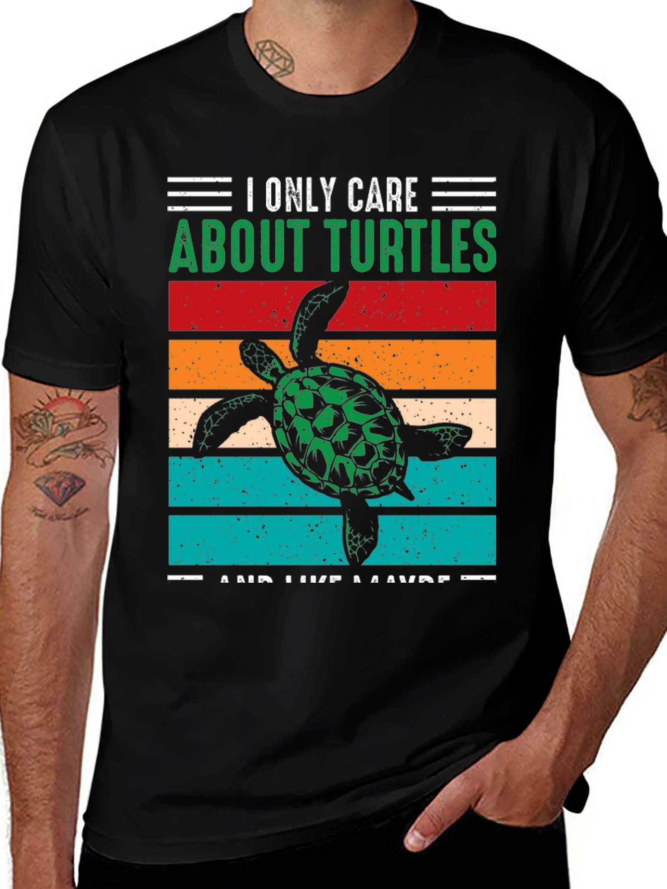 Camiseta Solo me importan las tortugas
