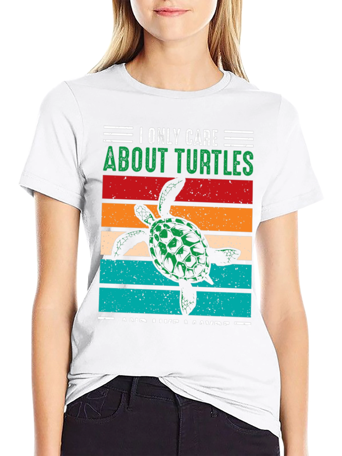 Camiseta Solo me importan las tortugas