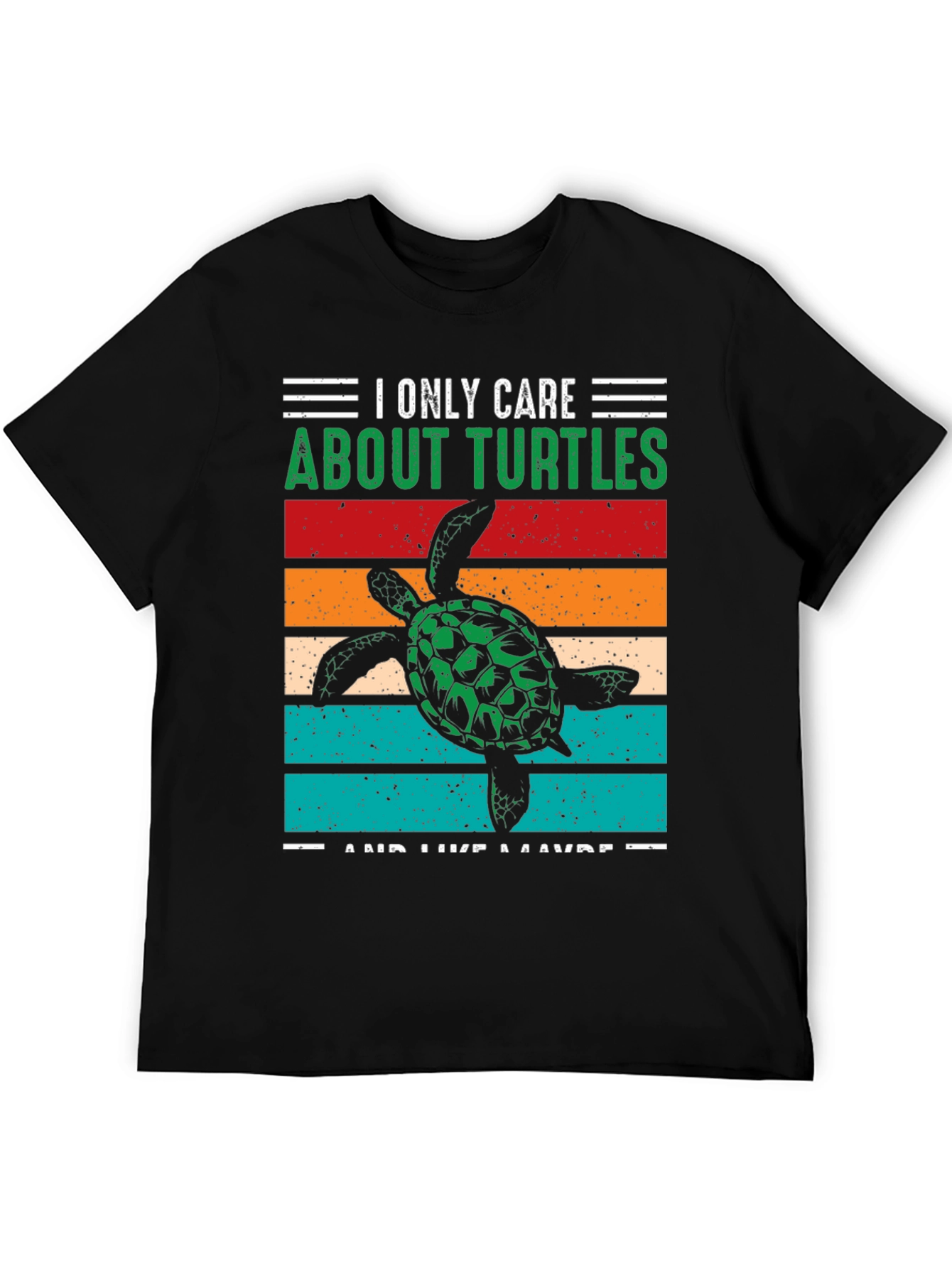 Camiseta Solo me importan las tortugas