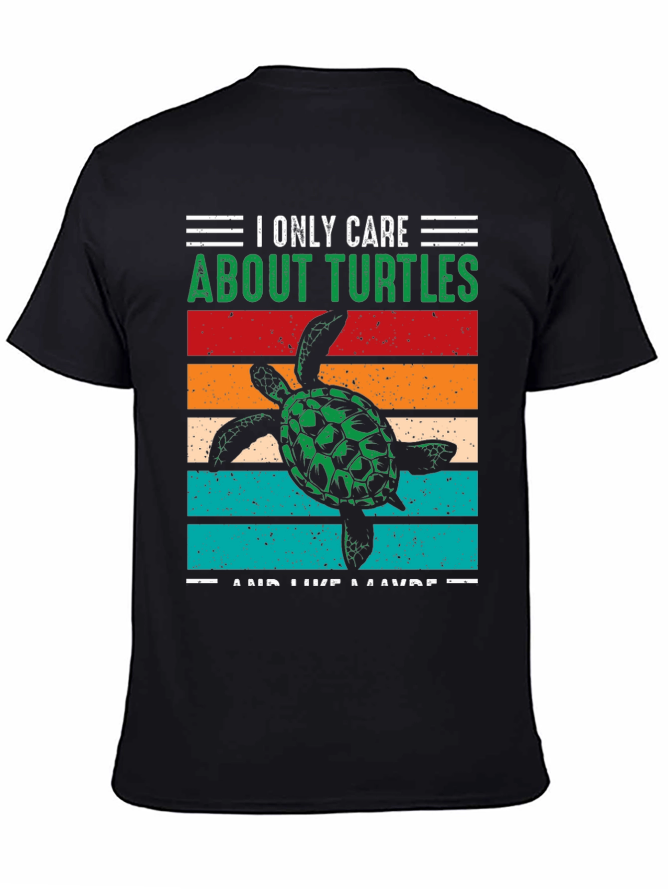 Camiseta Solo me importan las tortugas
