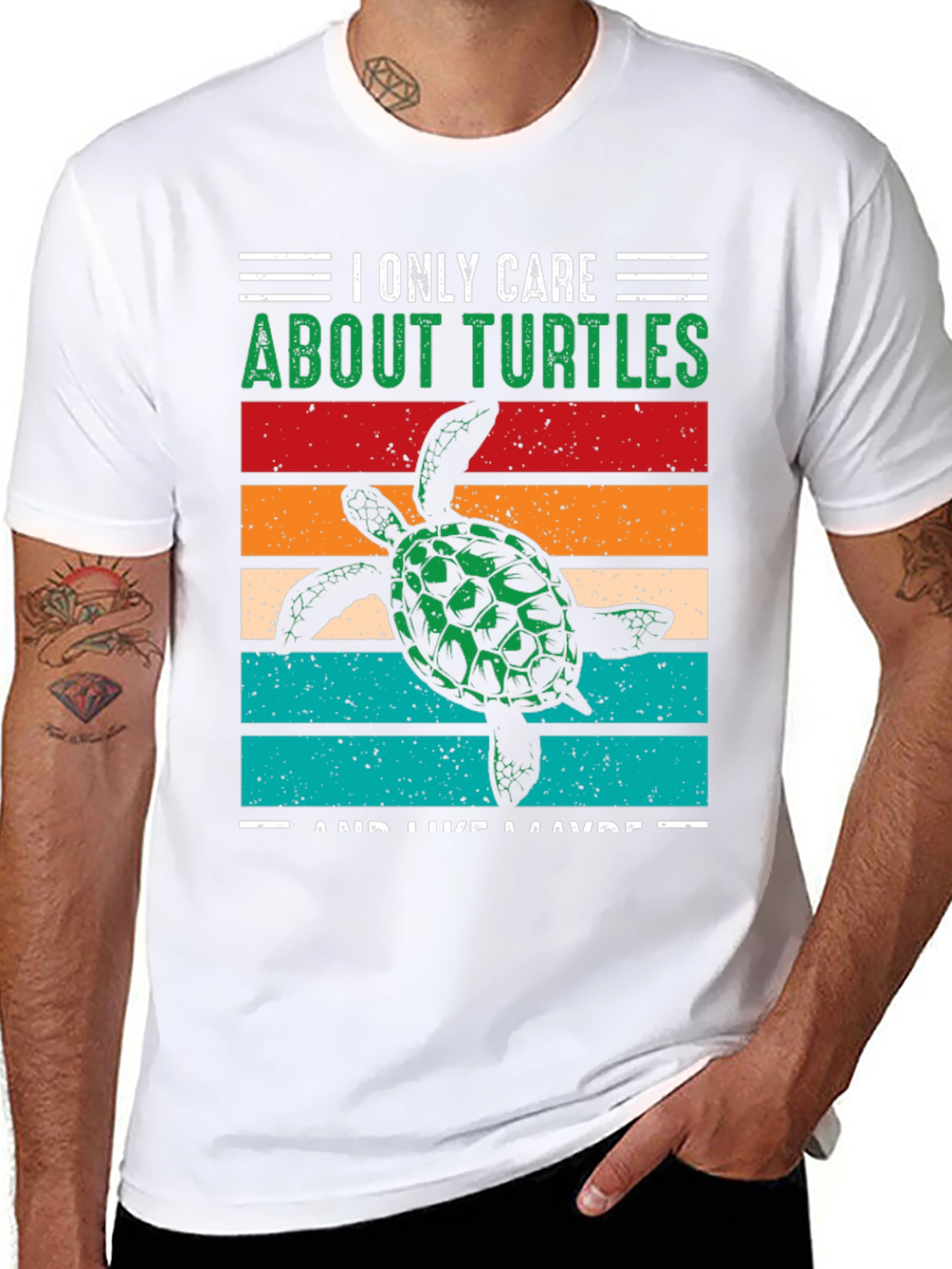 Camiseta Solo me importan las tortugas