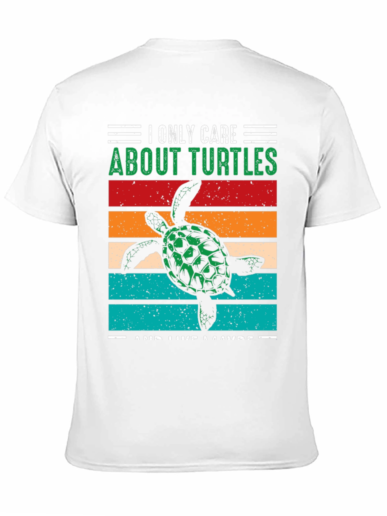 Camiseta Solo me importan las tortugas