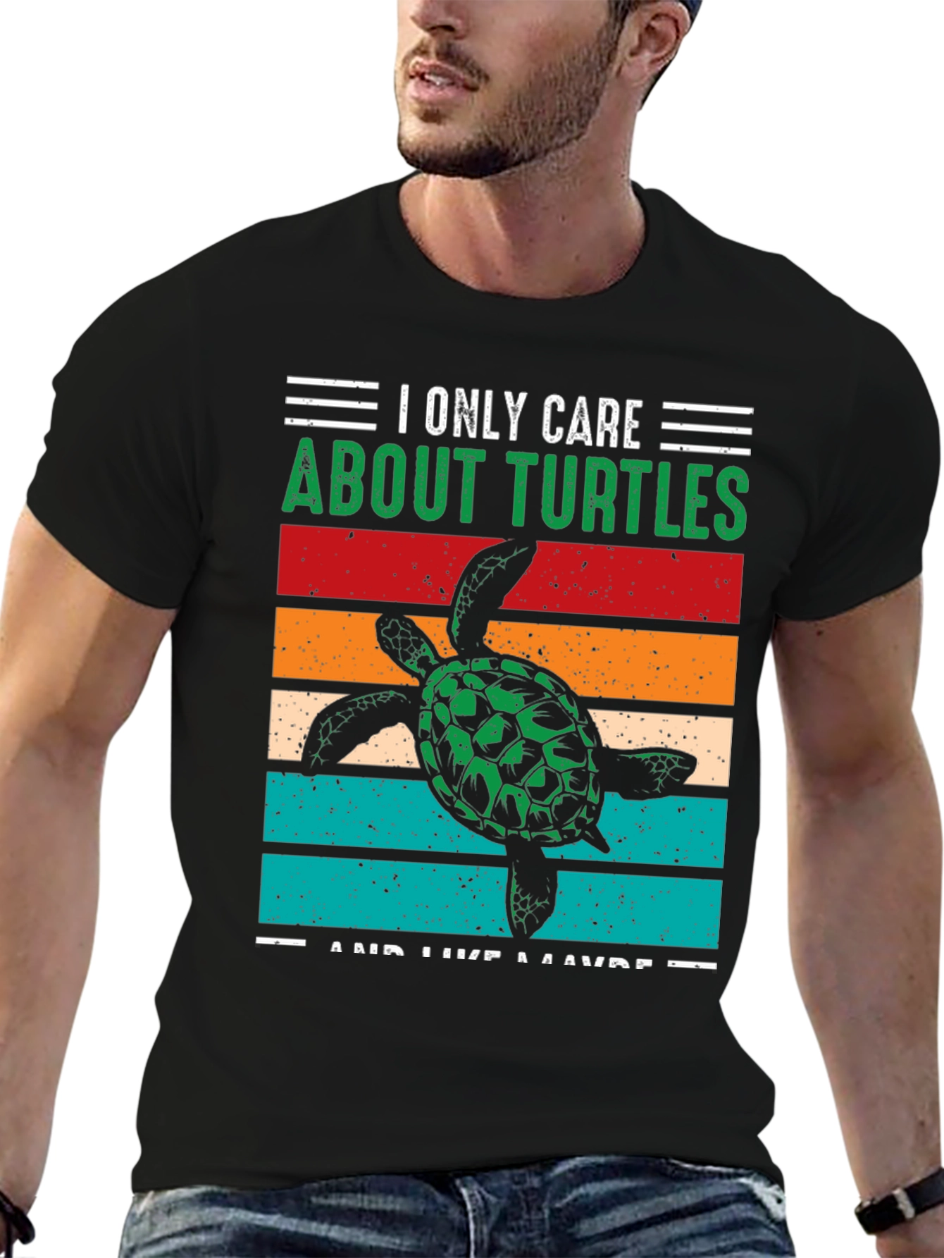 Camiseta Solo me importan las tortugas