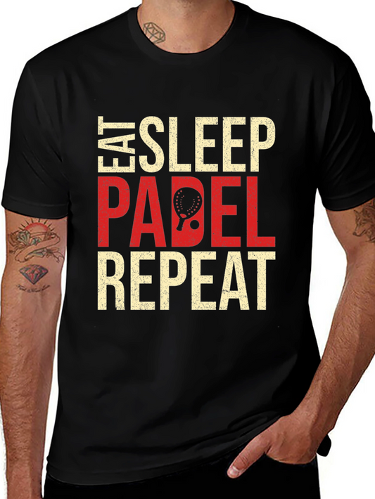 Camiseta Padel: Come Duerme Padel Repite