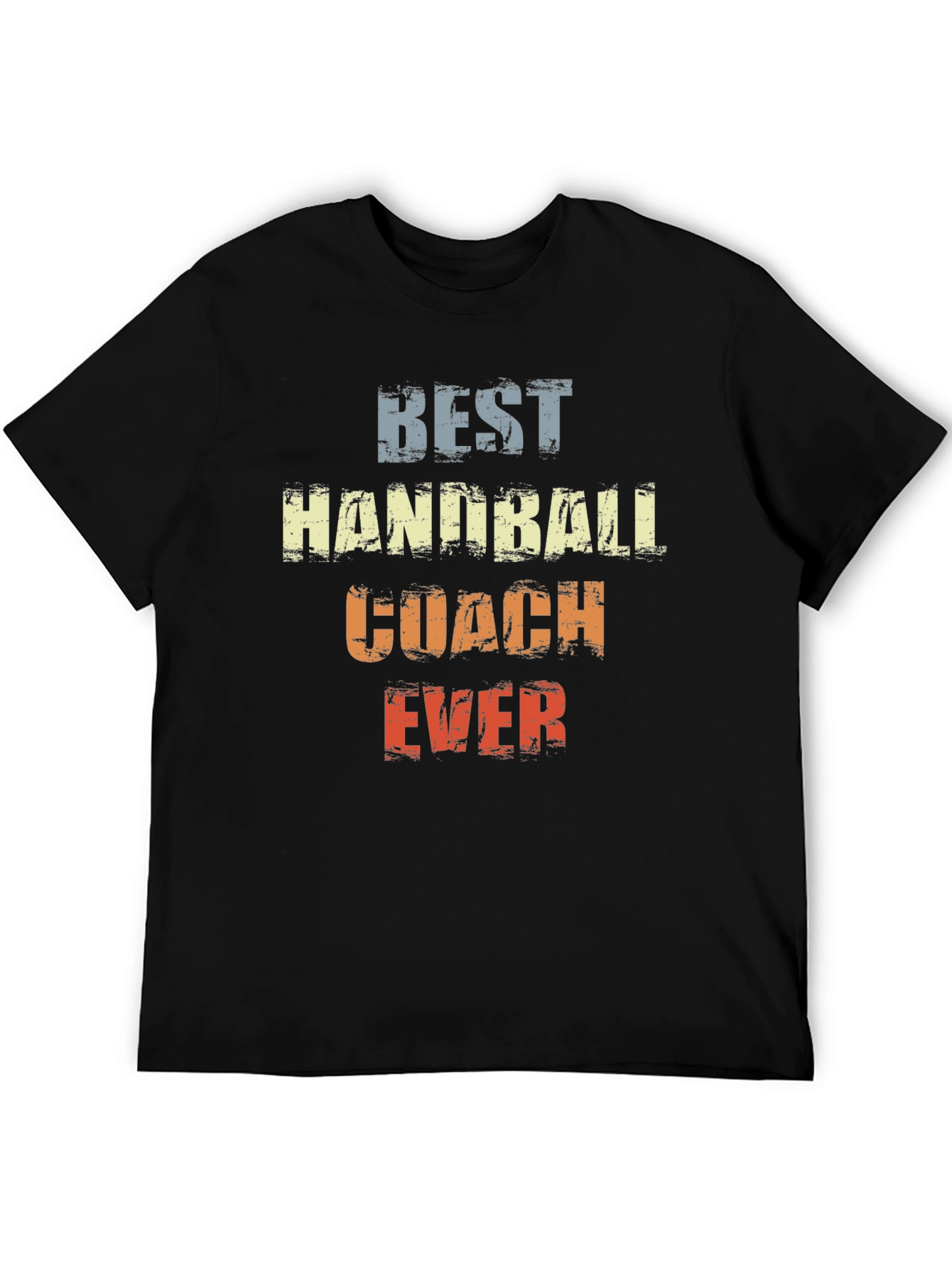 Camiseta Best Handball Coach Ever Diseño Retro