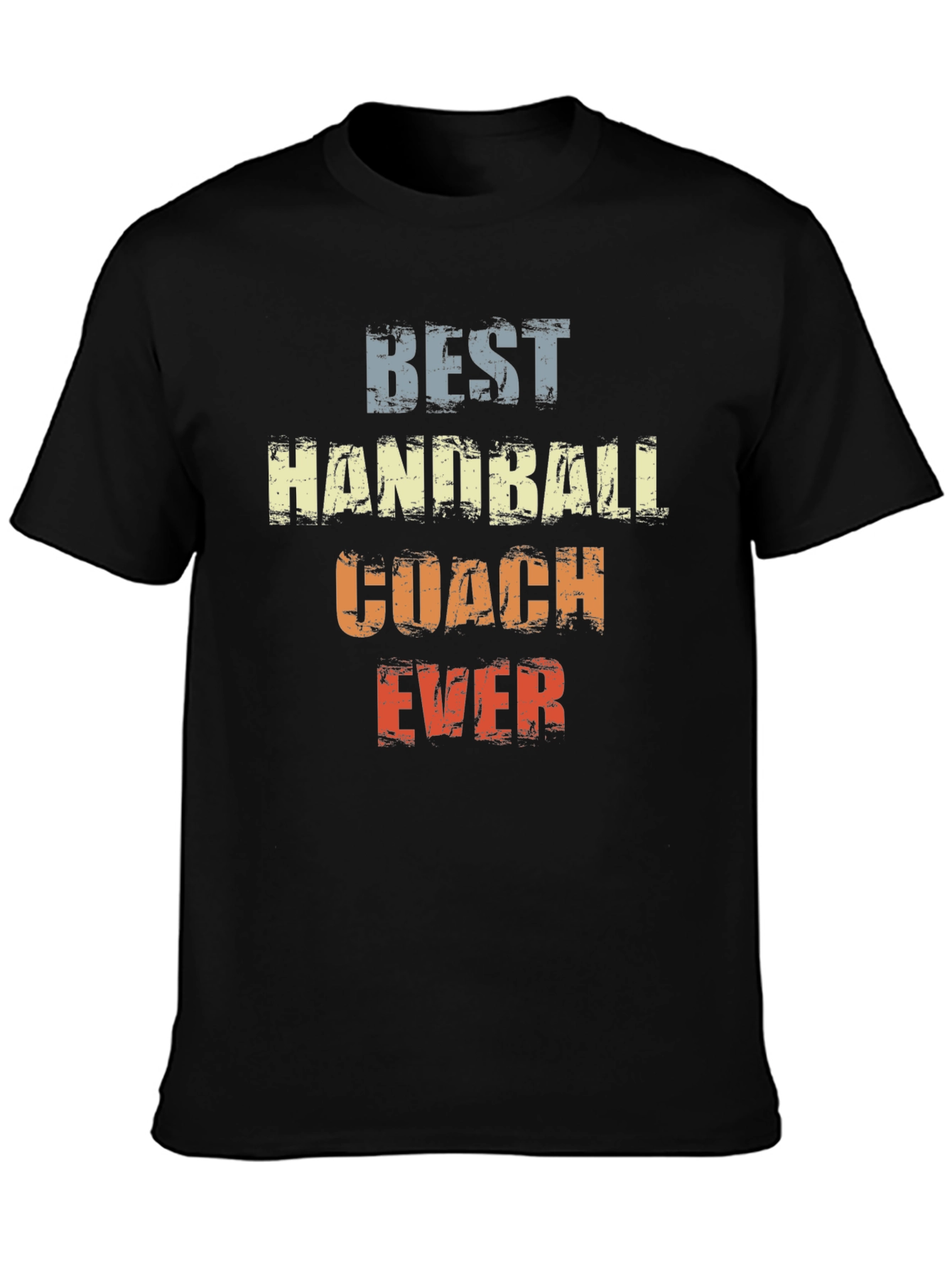 Camiseta Best Handball Coach Ever Diseño Retro