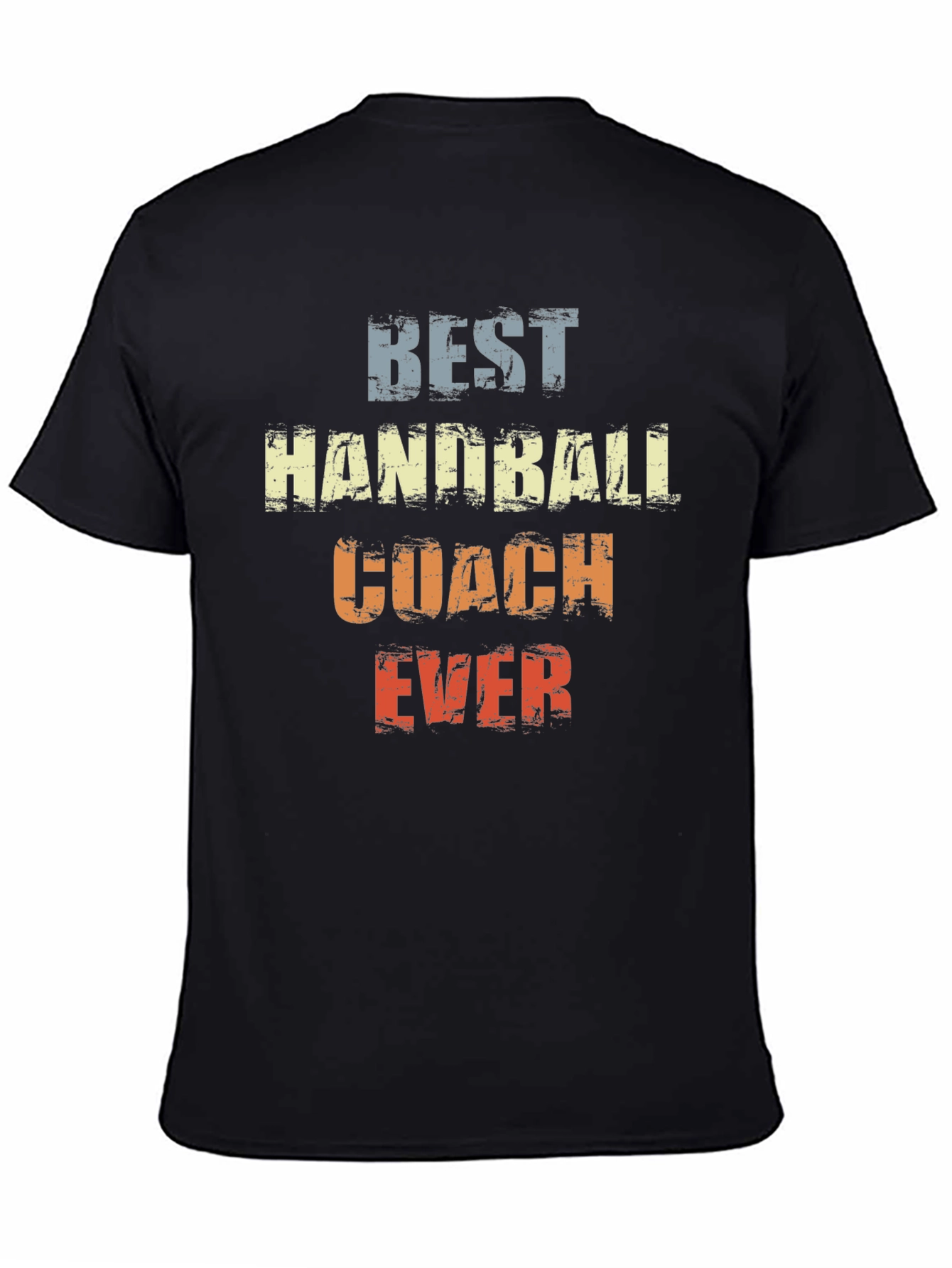 Camiseta Best Handball Coach Ever Diseño Retro