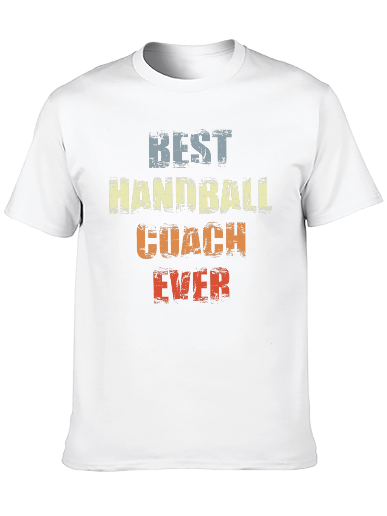 Camiseta Best Handball Coach Ever Diseño Retro